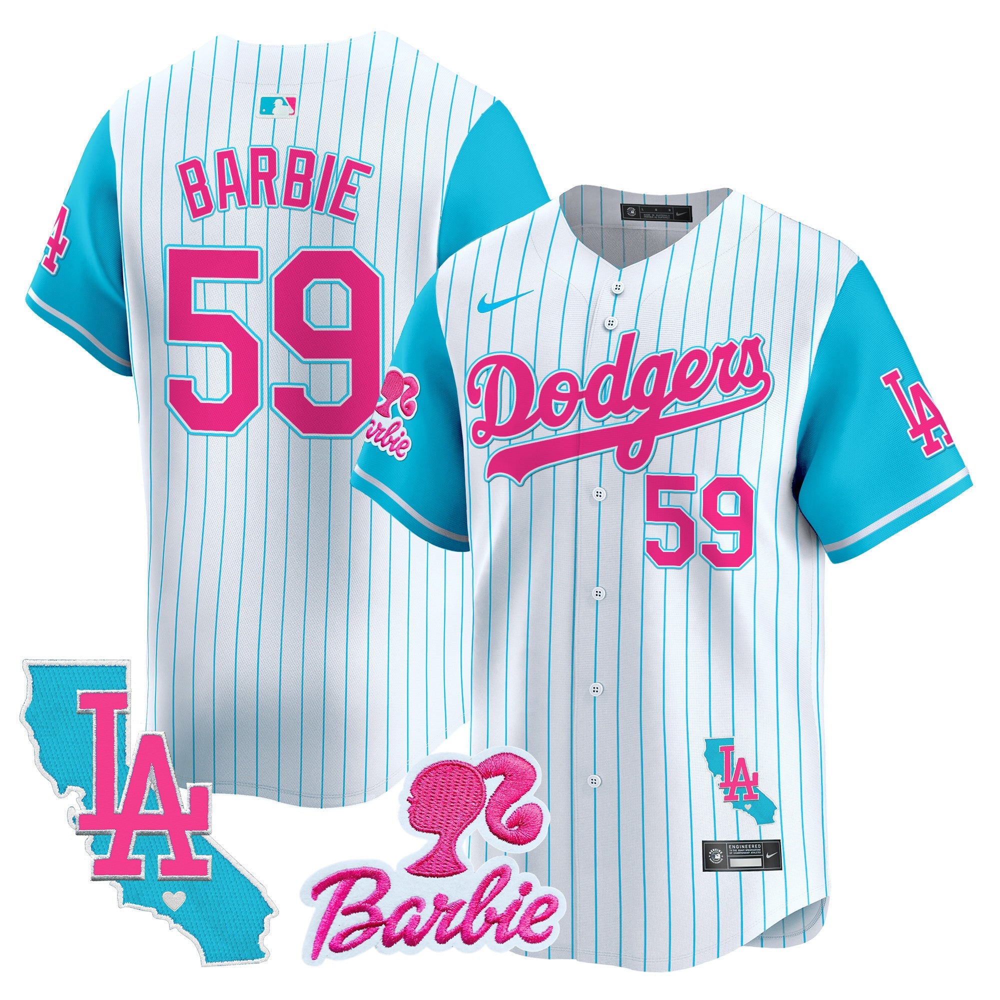 Unisex Barbie Patch Vapor Premier Limited Jersey