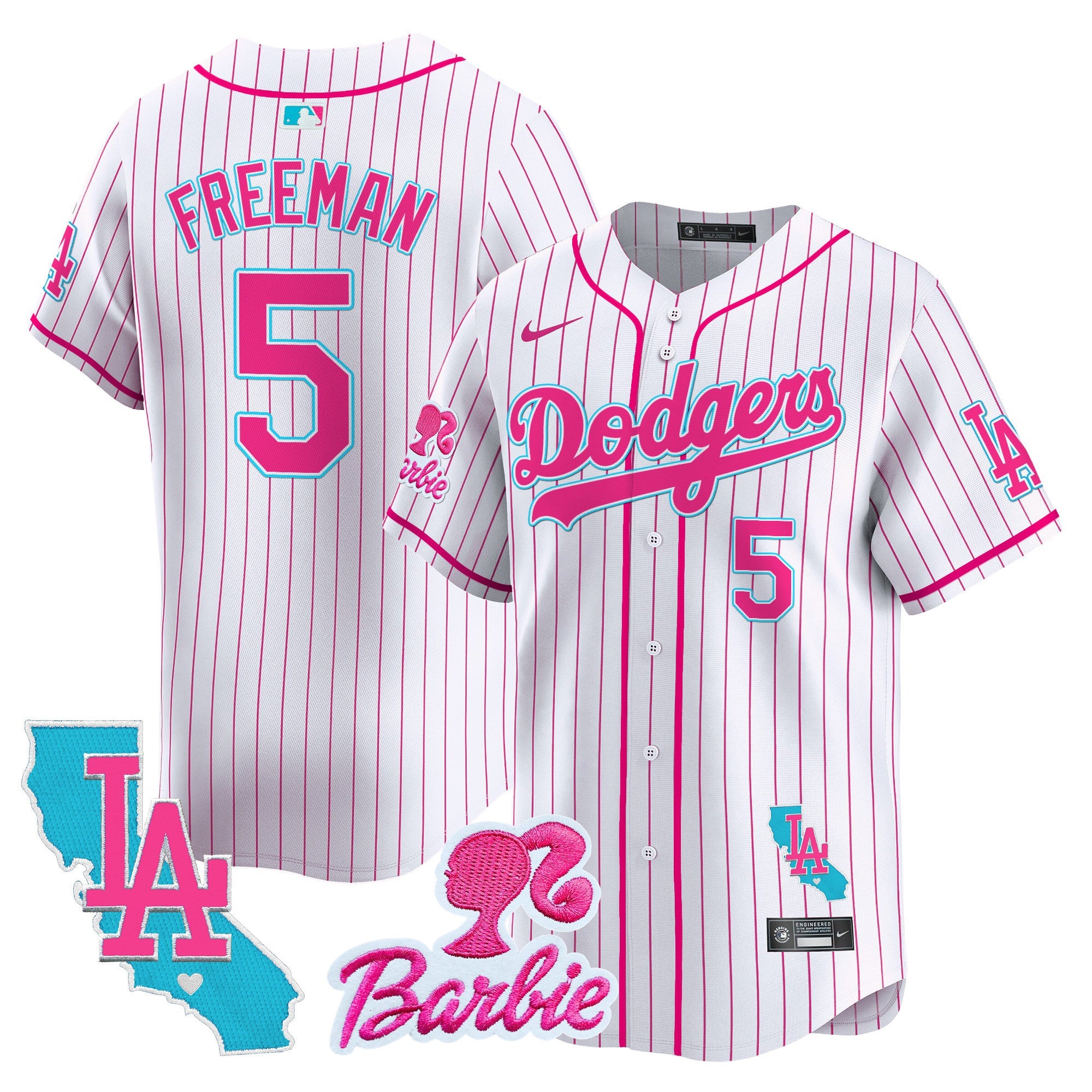 Unisex Barbie Patch Vapor Premier Limited Jersey
