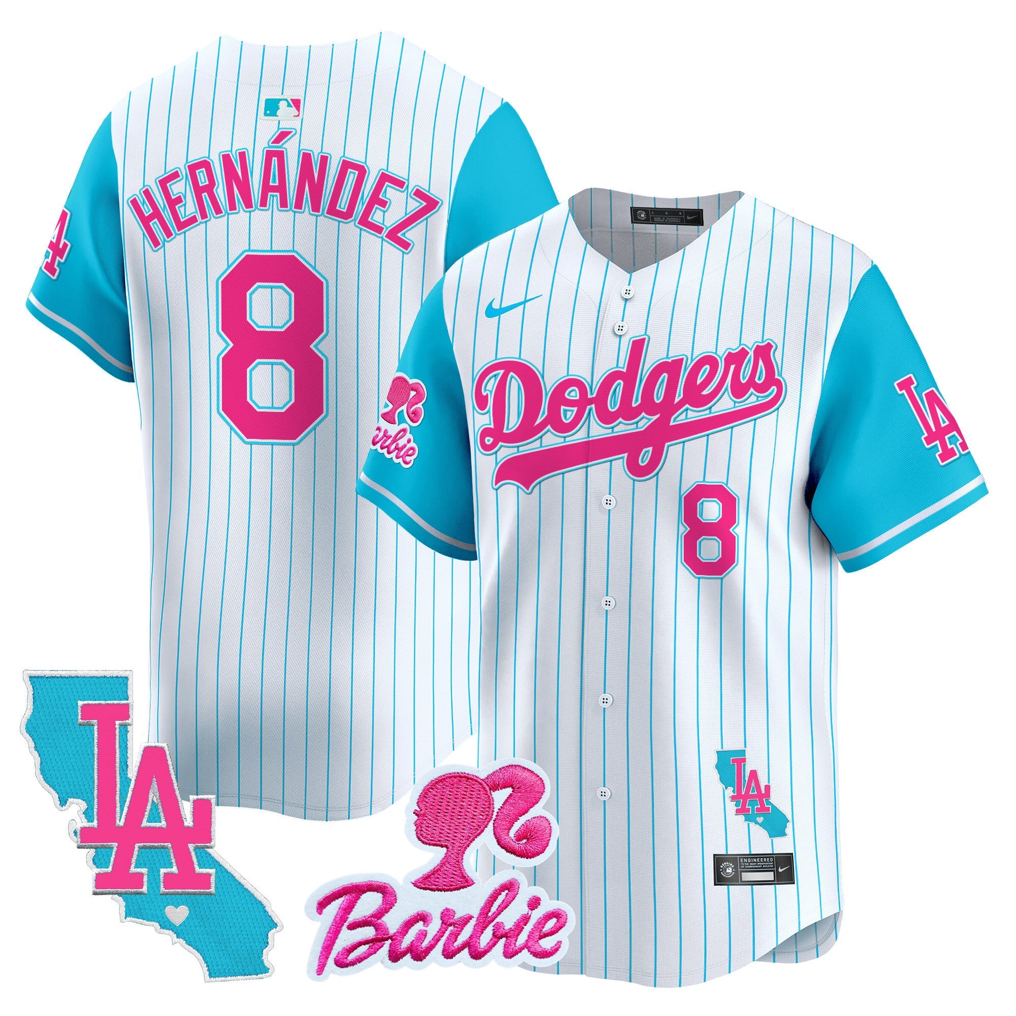 Unisex Barbie Patch Vapor Premier Limited Jersey