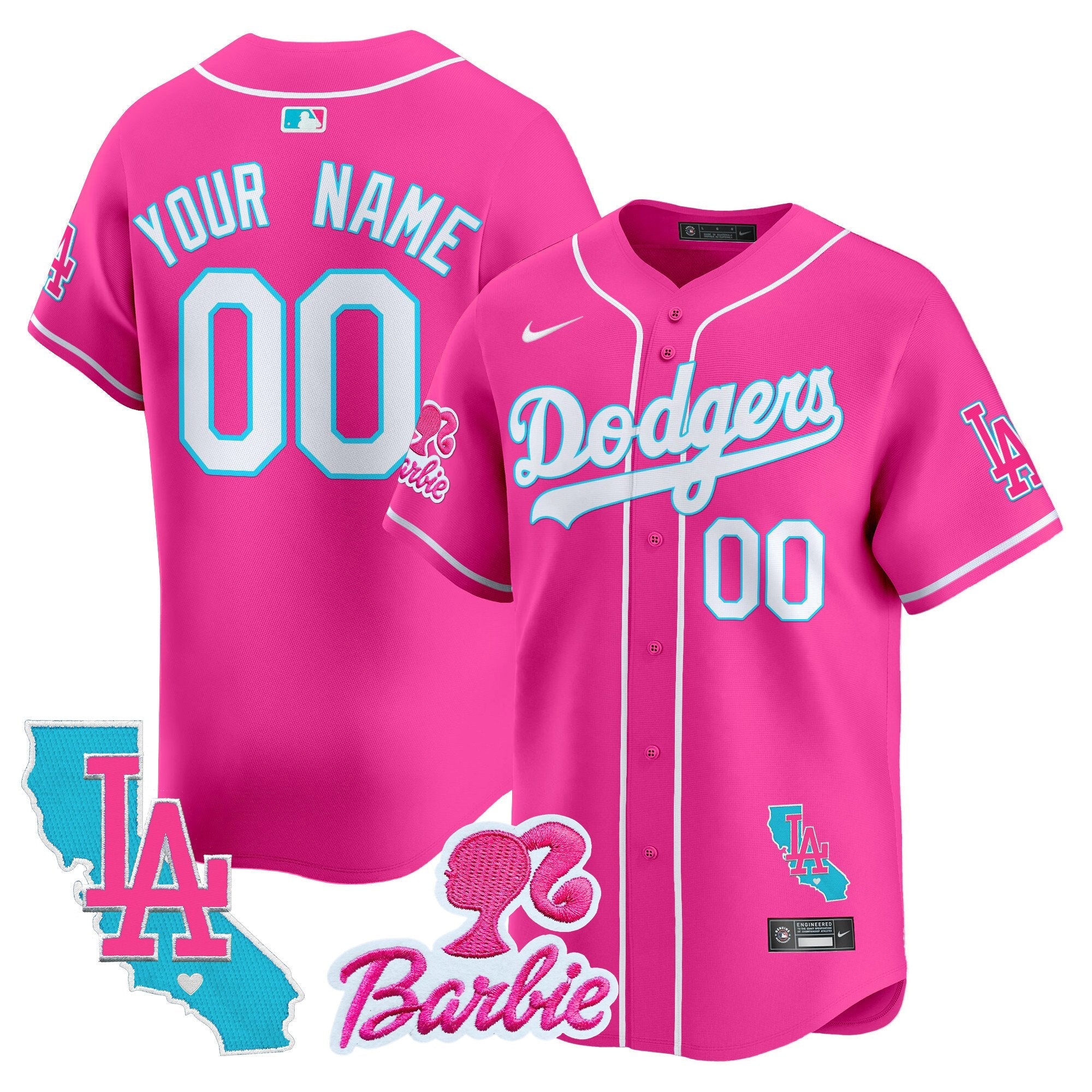 Barbie Patch Vapor Premier Limited Custom Jersey