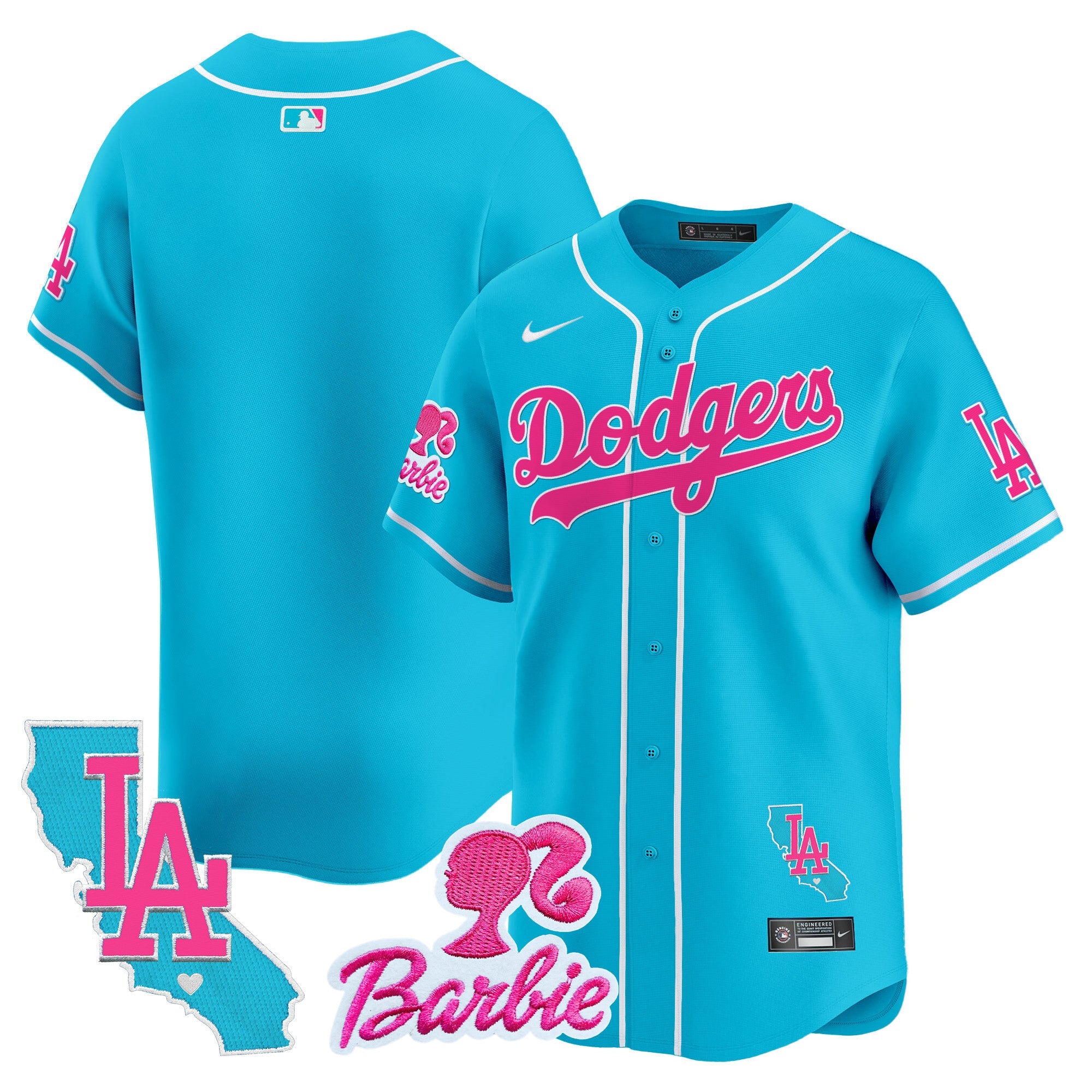 Unisex Barbie Patch Vapor Premier Limited Jersey