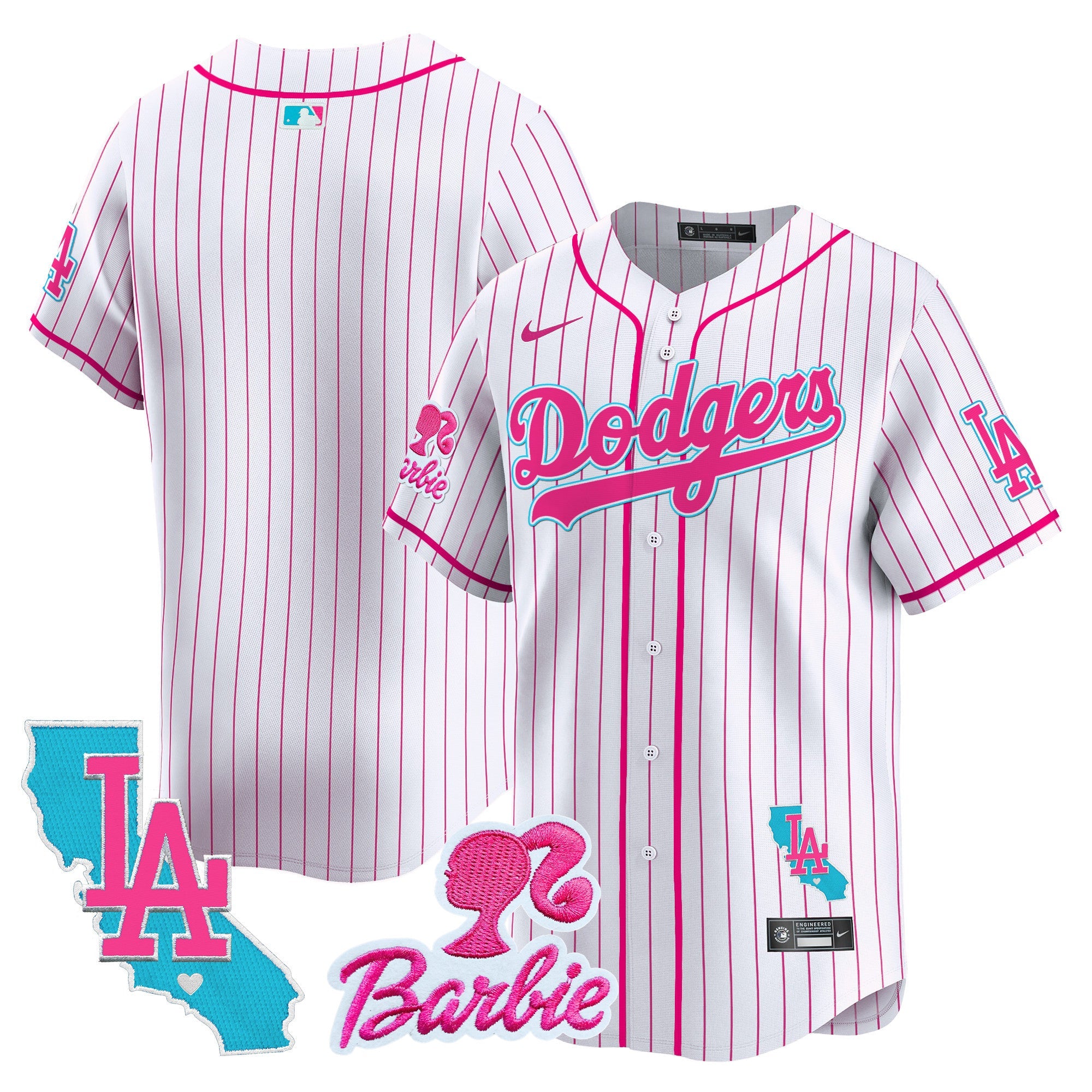 Unisex Barbie Patch Vapor Premier Limited Jersey