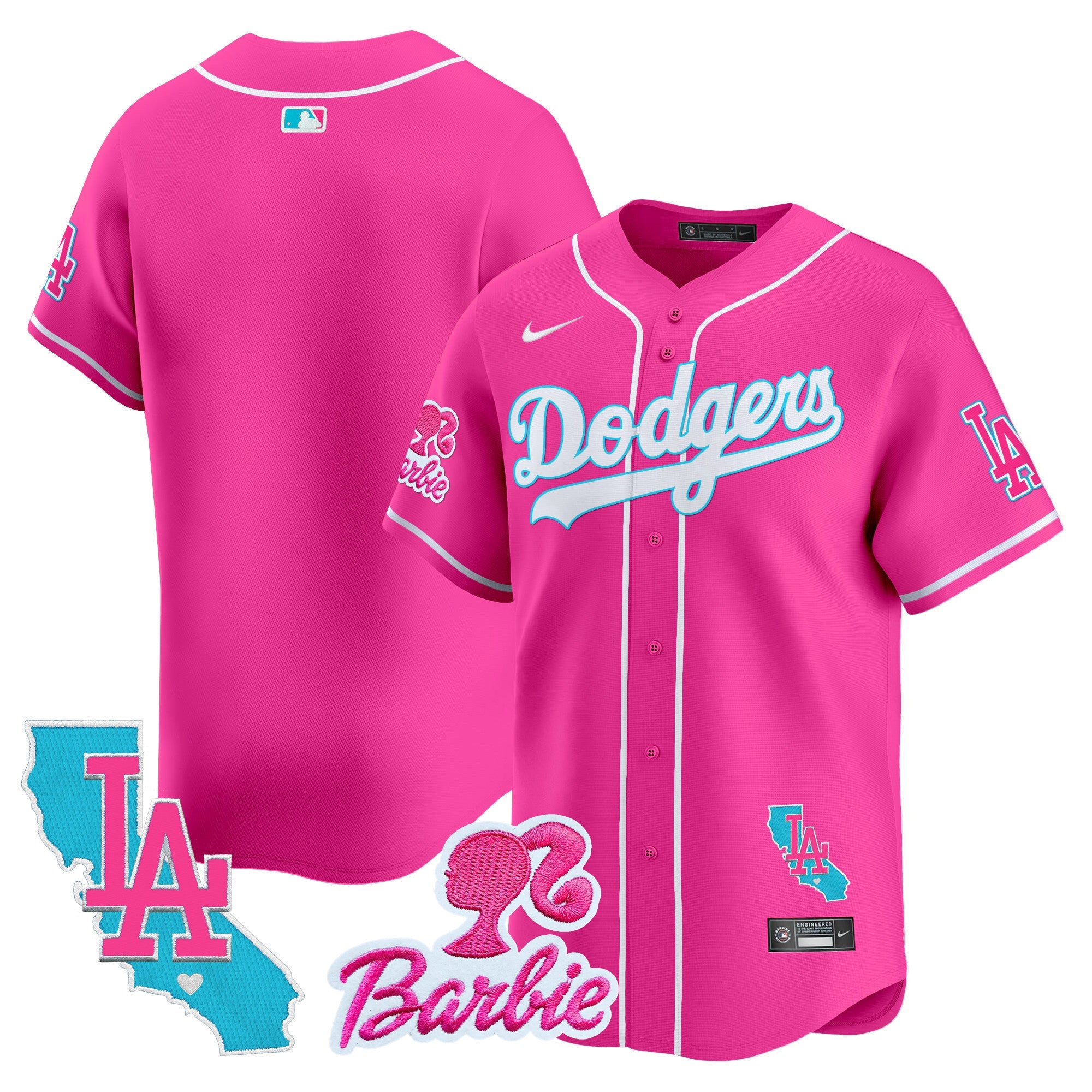 Unisex Barbie Patch Vapor Premier Limited Jersey