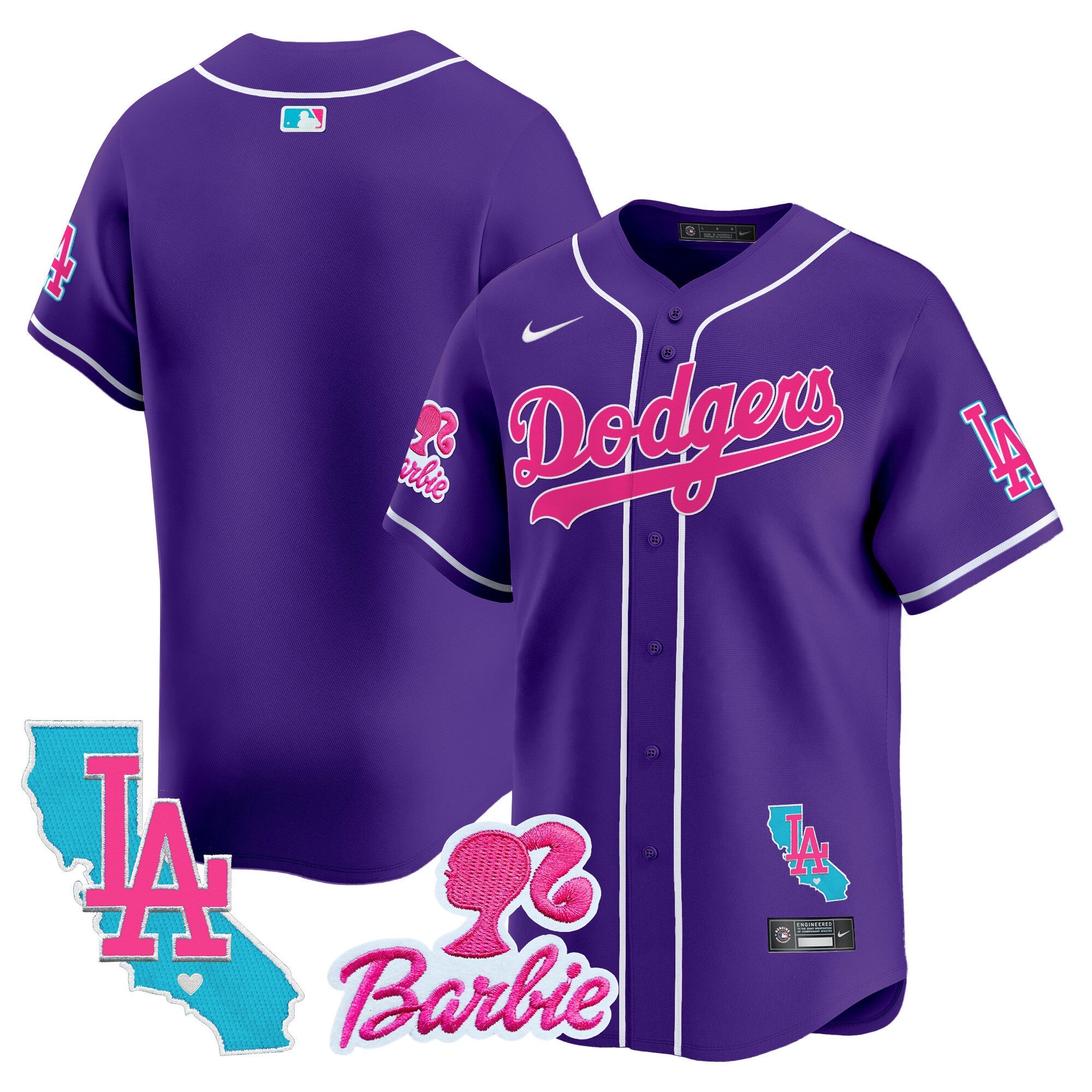 Unisex Barbie Patch Vapor Premier Limited Jersey