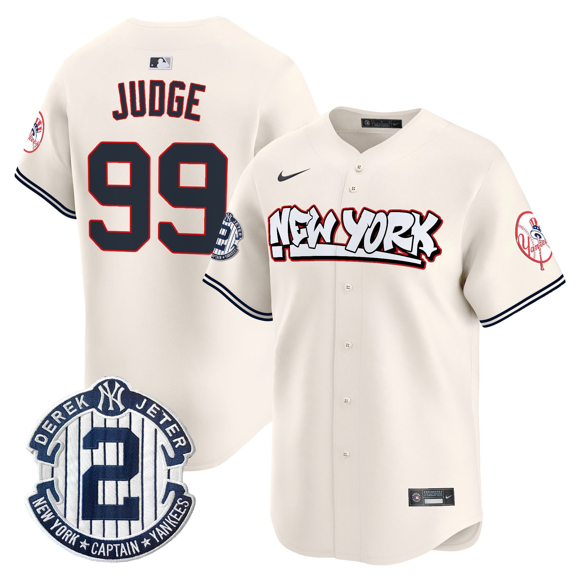Men’s New York Graffiti Vapor Premier Limited Jersey V2