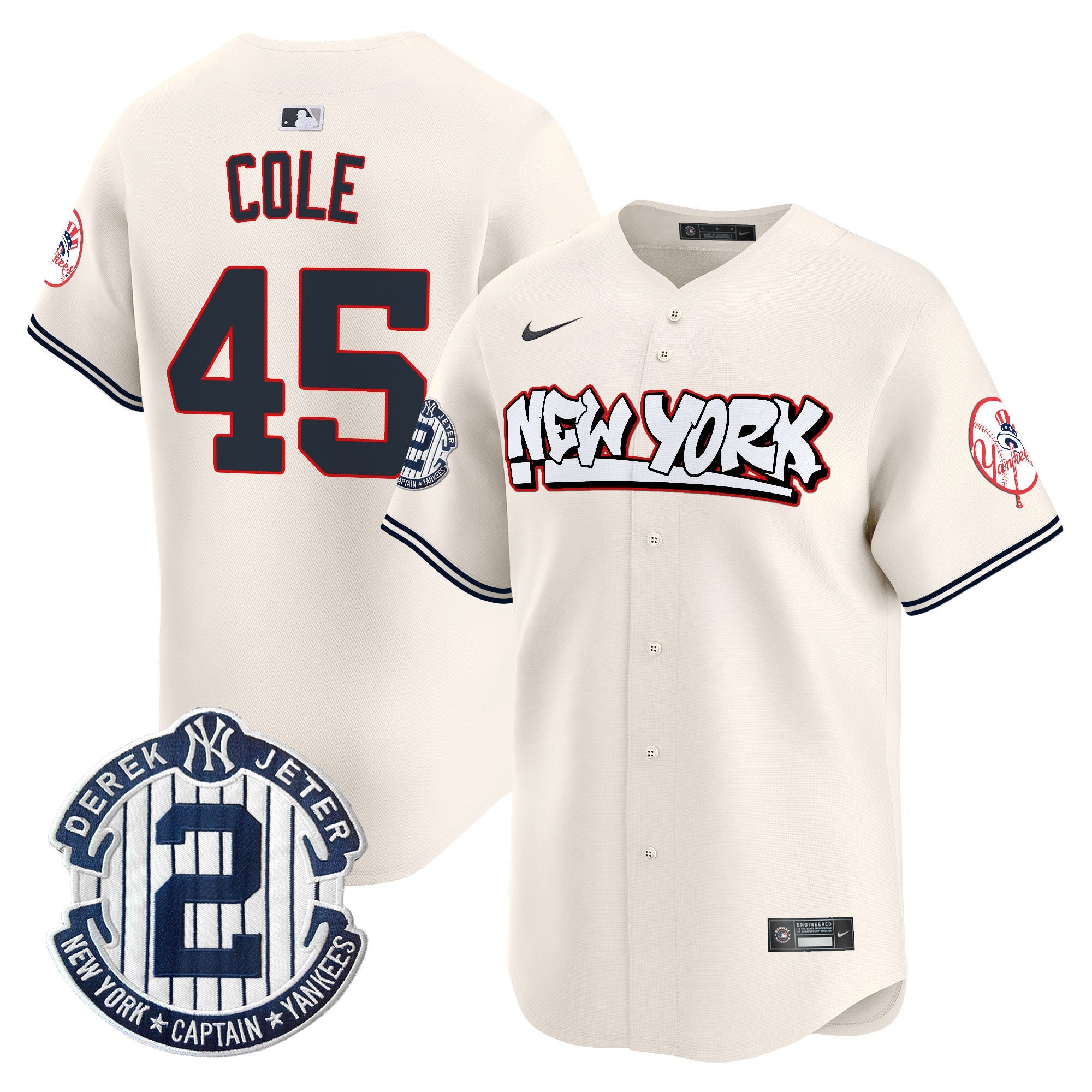 Men’s New York Graffiti Vapor Premier Limited Jersey V2