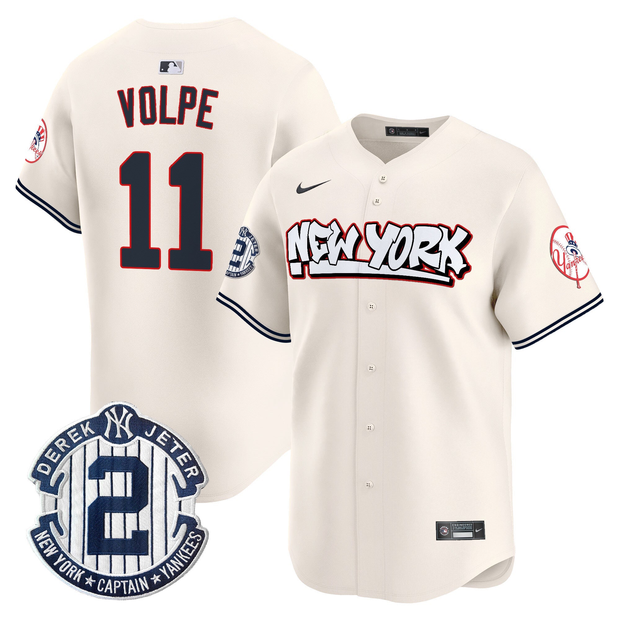 Men’s New York Graffiti Vapor Premier Limited Jersey V2
