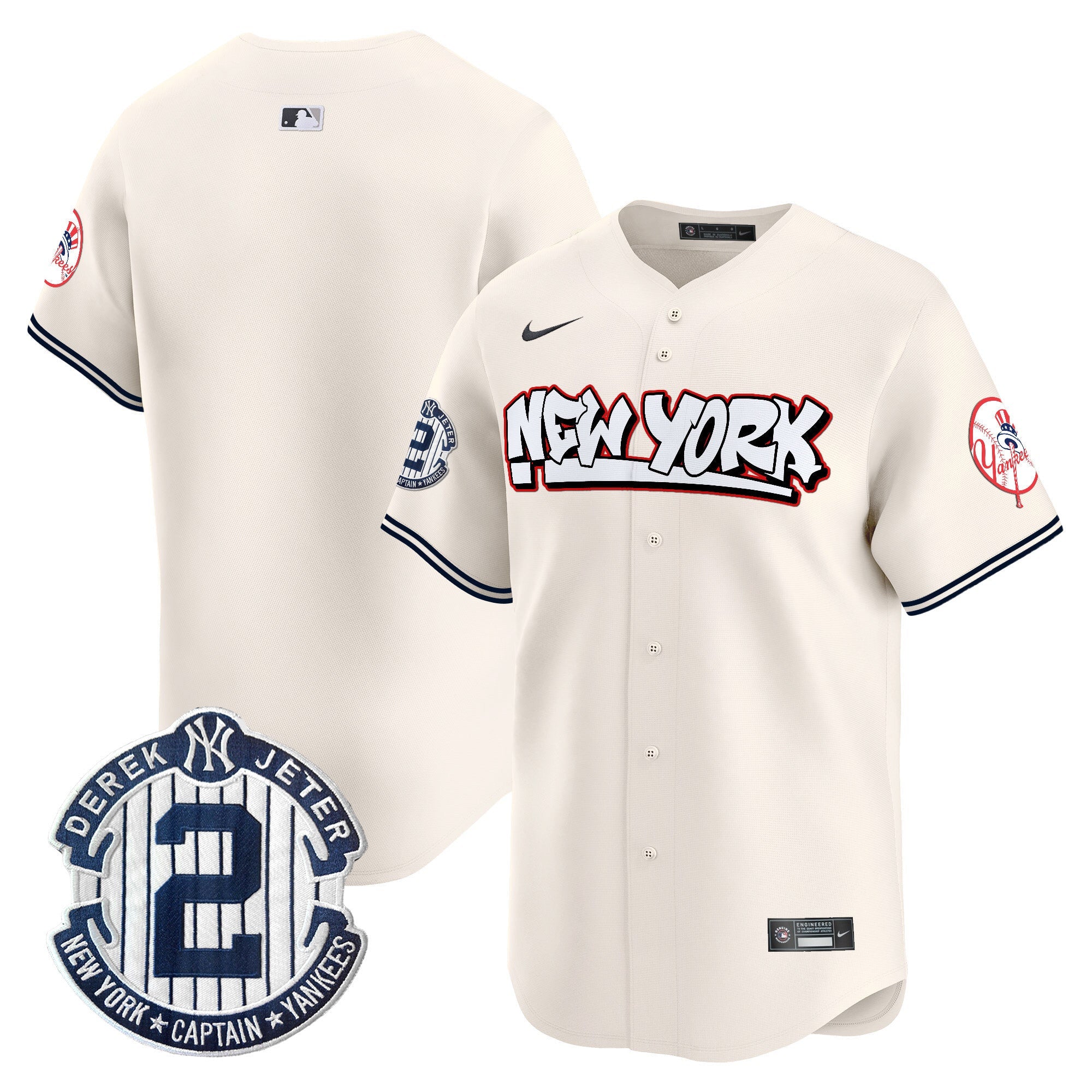 Men’s New York Graffiti Vapor Premier Limited Jersey V2