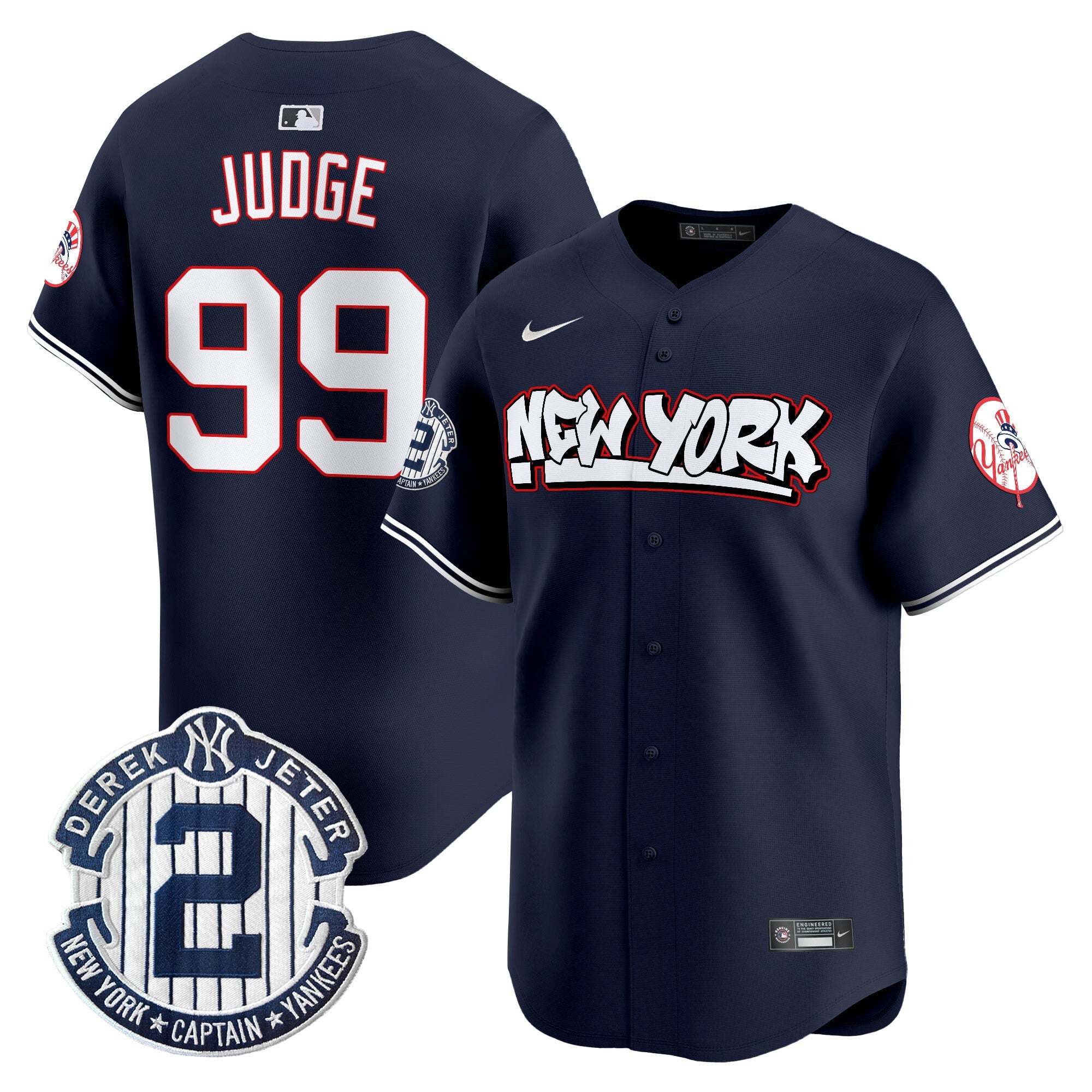 Men’s New York Graffiti Vapor Premier Limited Jersey V2