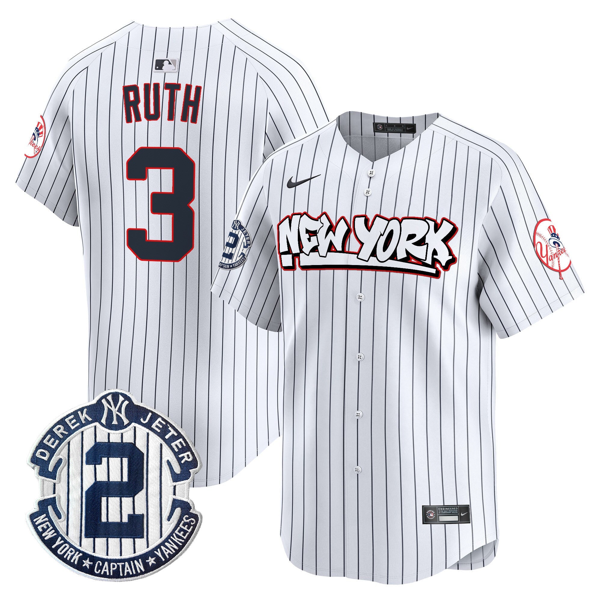 Men’s New York Graffiti Vapor Premier Limited Jersey V2