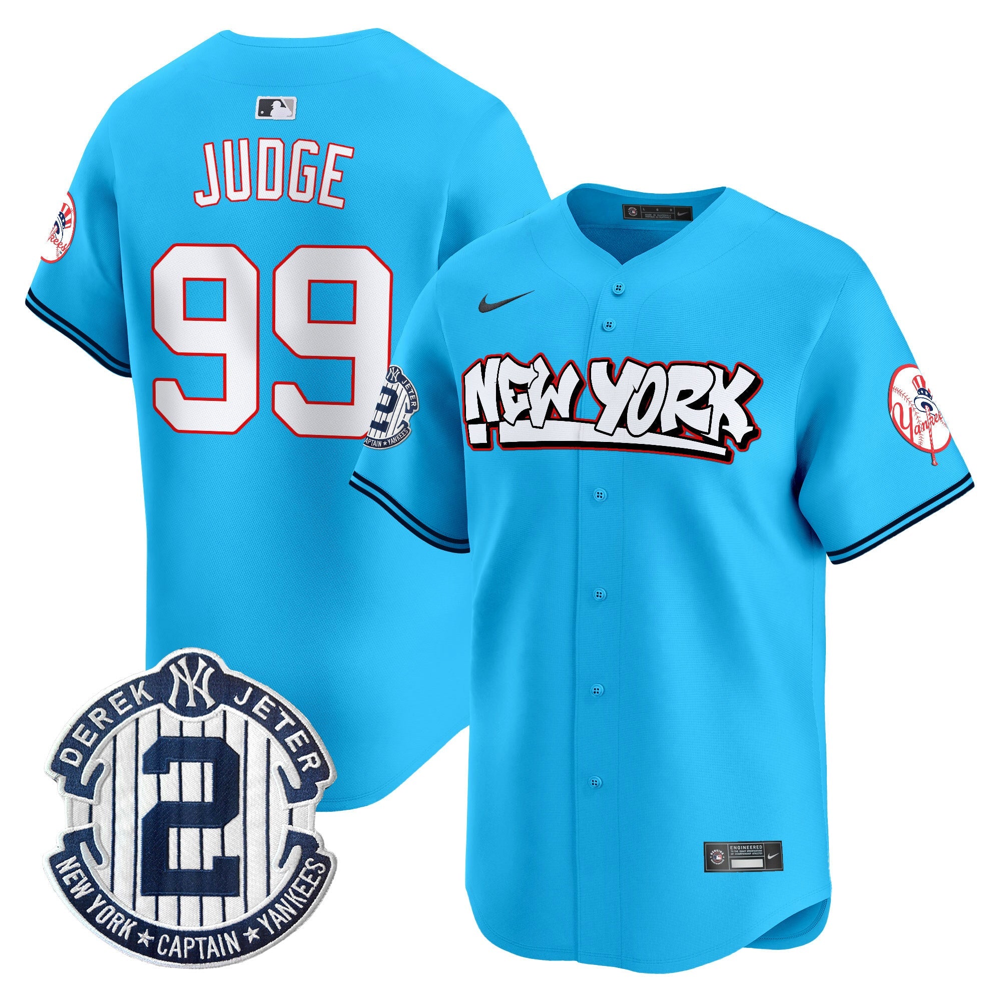 Men’s New York Graffiti Vapor Premier Limited Jersey V2