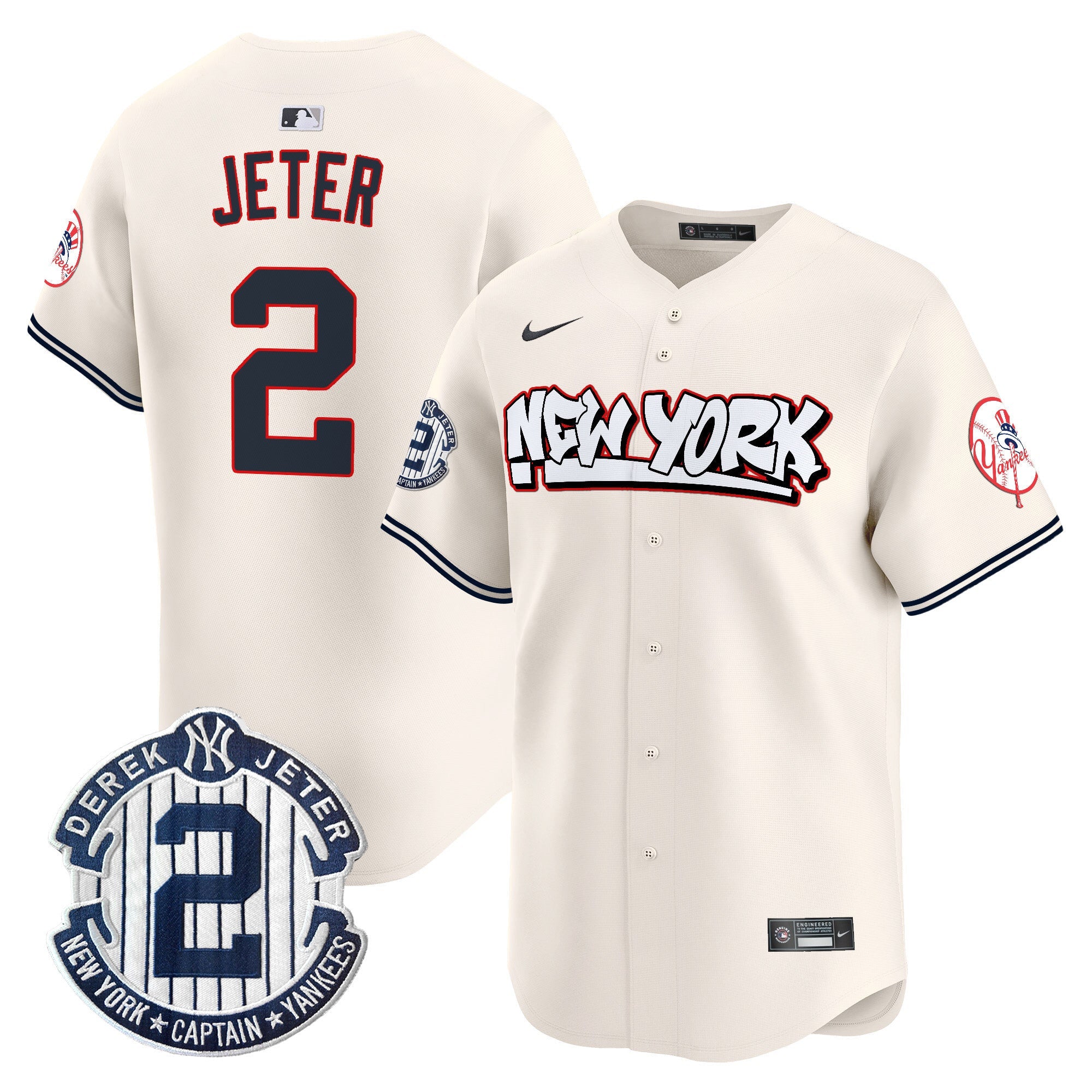 Men’s New York Graffiti Vapor Premier Limited Jersey V2