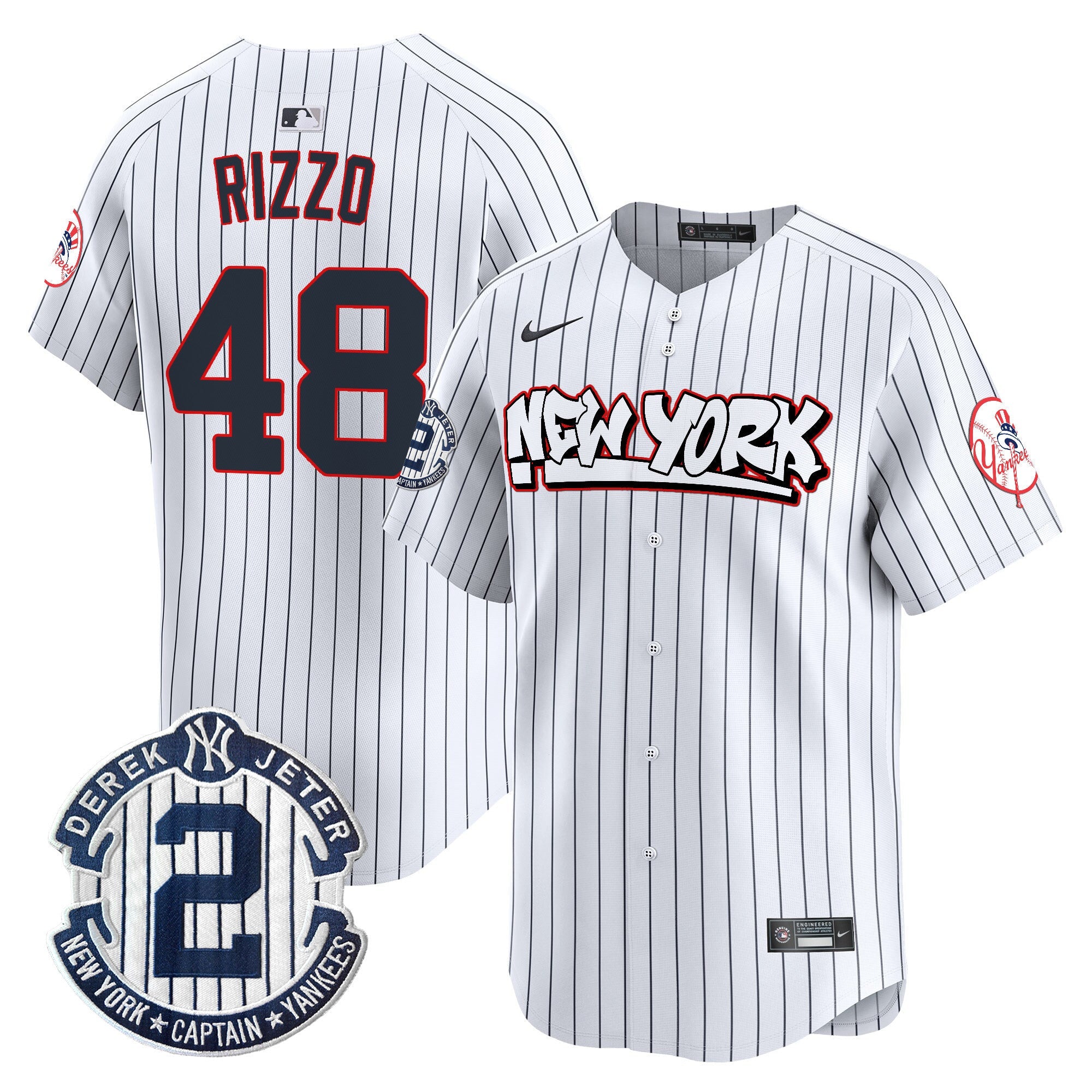 Men’s New York Graffiti Vapor Premier Limited Jersey V2