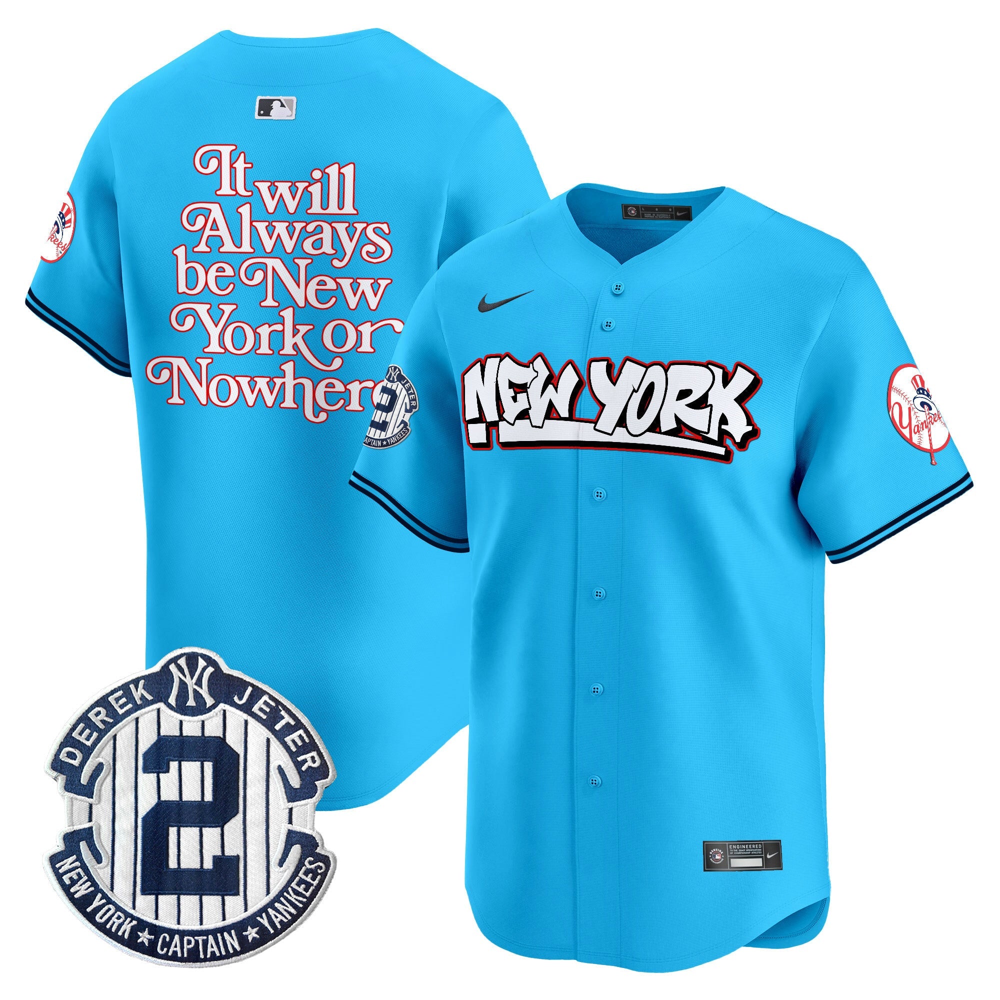 Men’s New York Graffiti Vapor Premier Limited Jersey V2