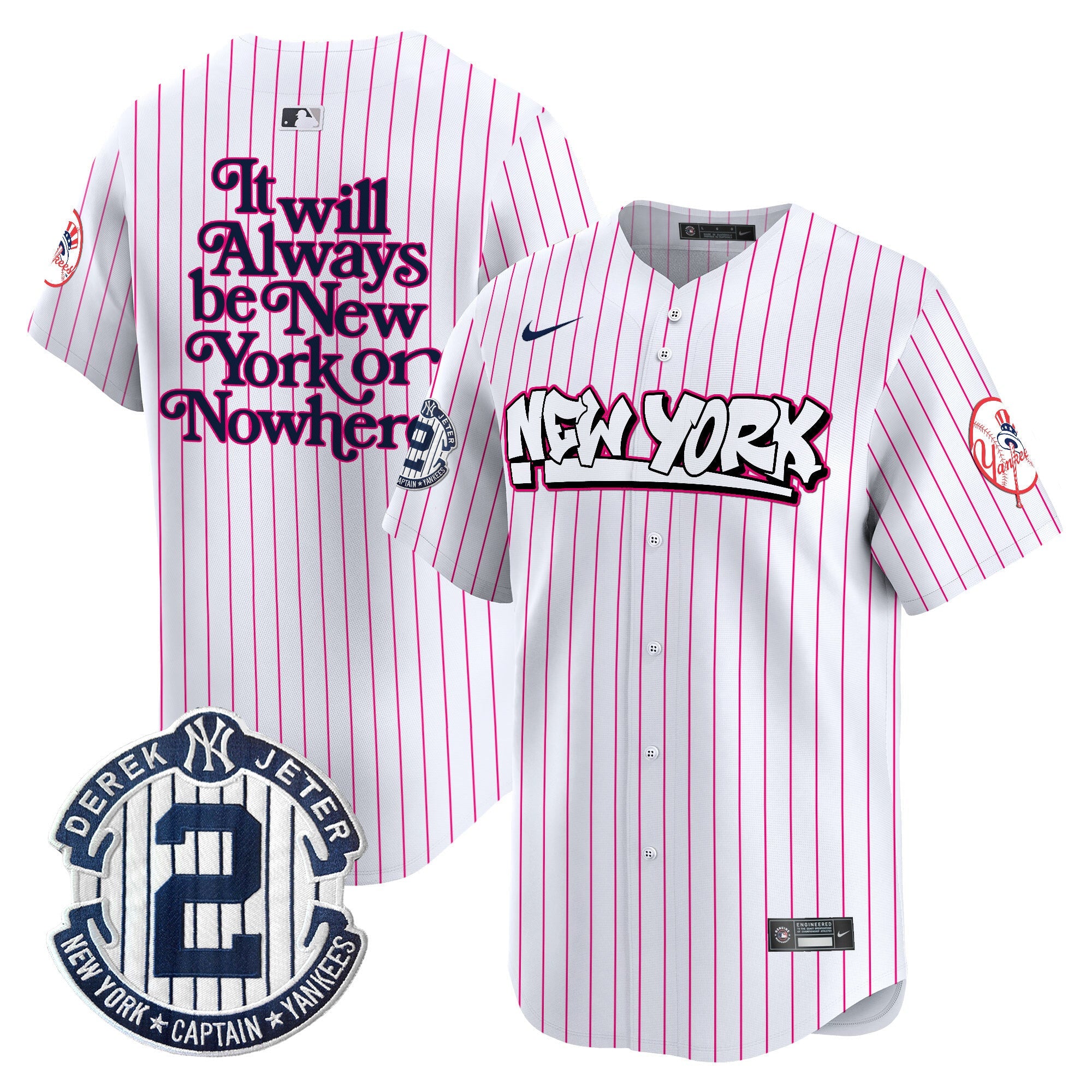 Men’s New York Graffiti Vapor Premier Limited Jersey V2