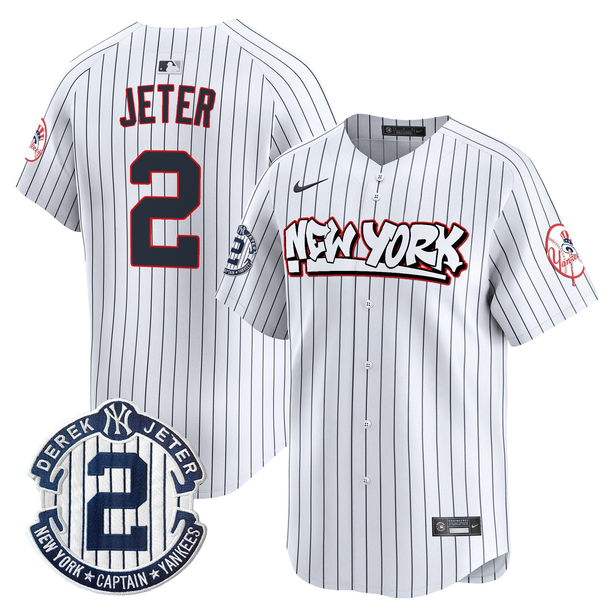Men’s New York Graffiti Vapor Premier Limited Jersey V2