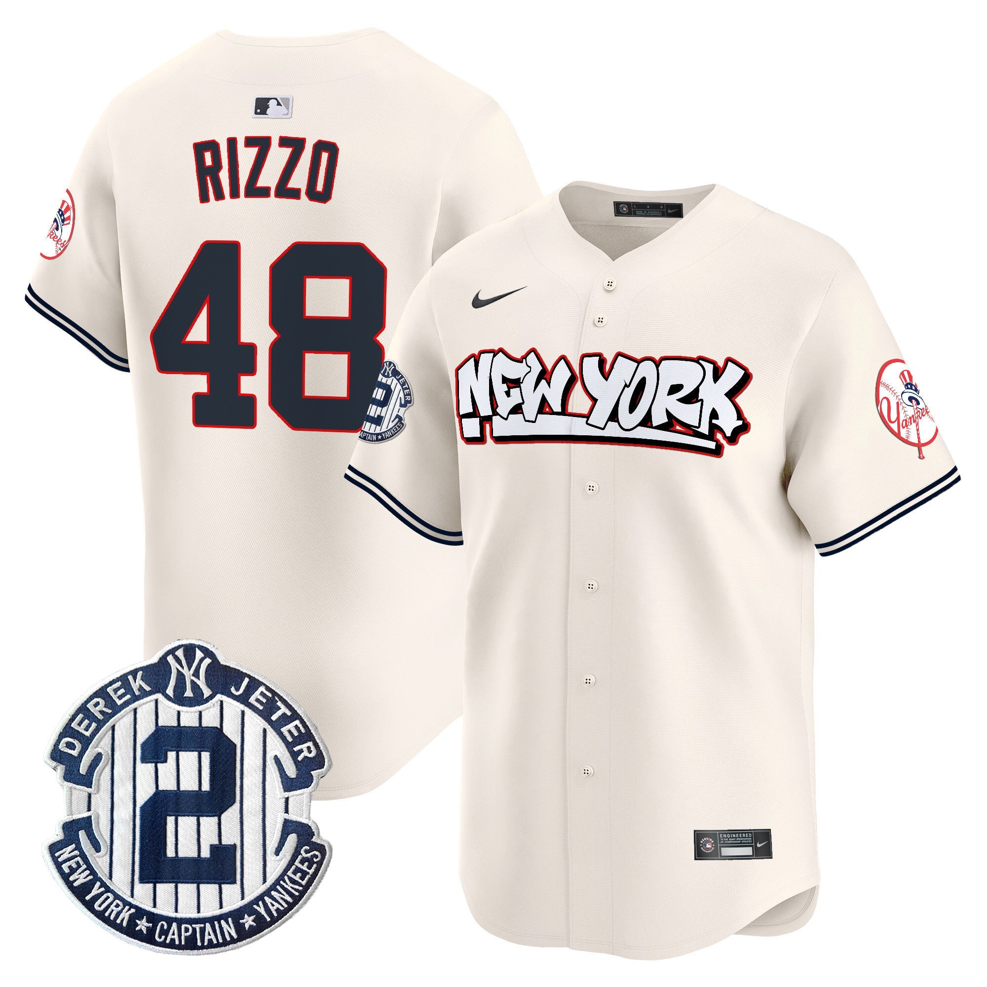 Men’s New York Graffiti Vapor Premier Limited Jersey V2