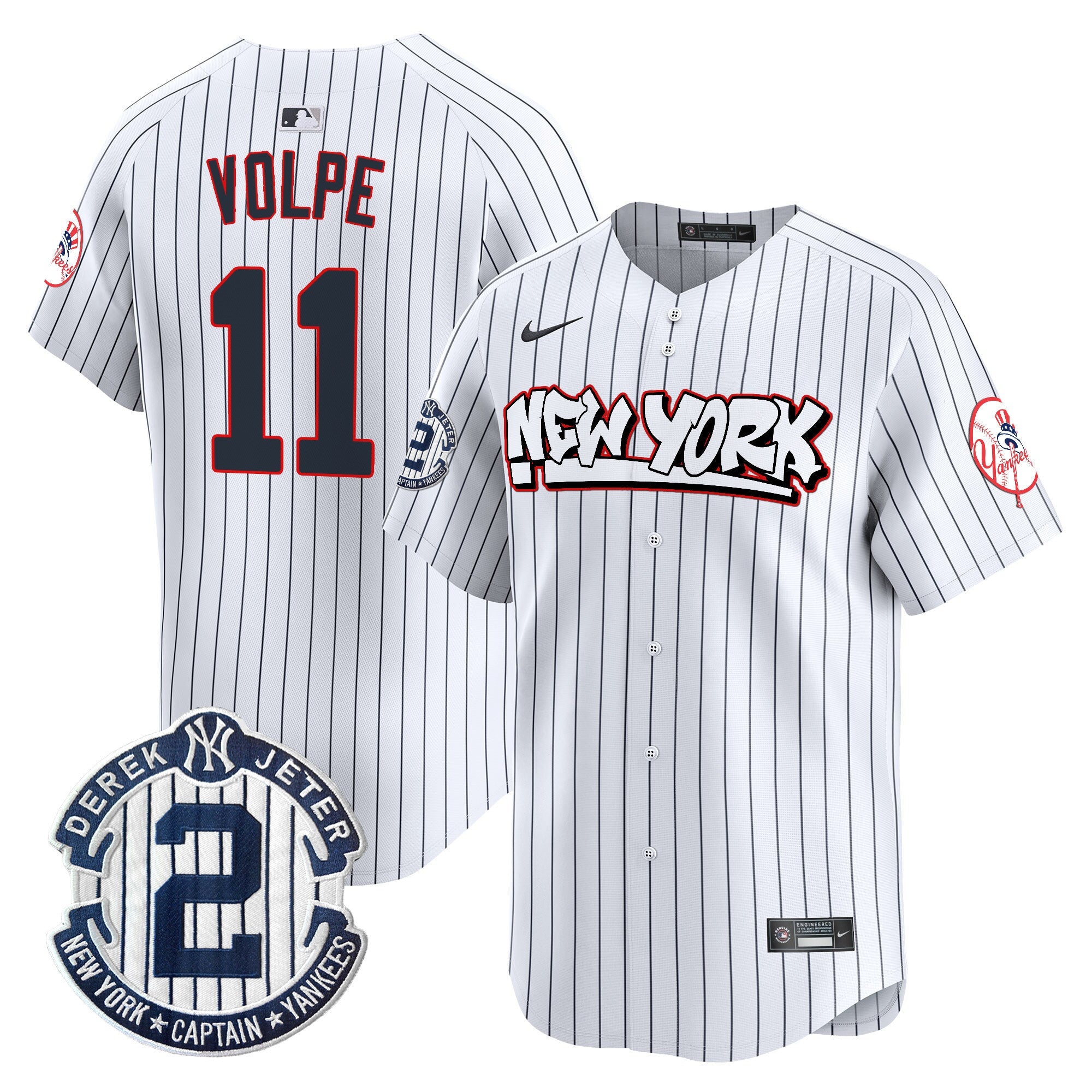 Men’s New York Graffiti Vapor Premier Limited Jersey V2