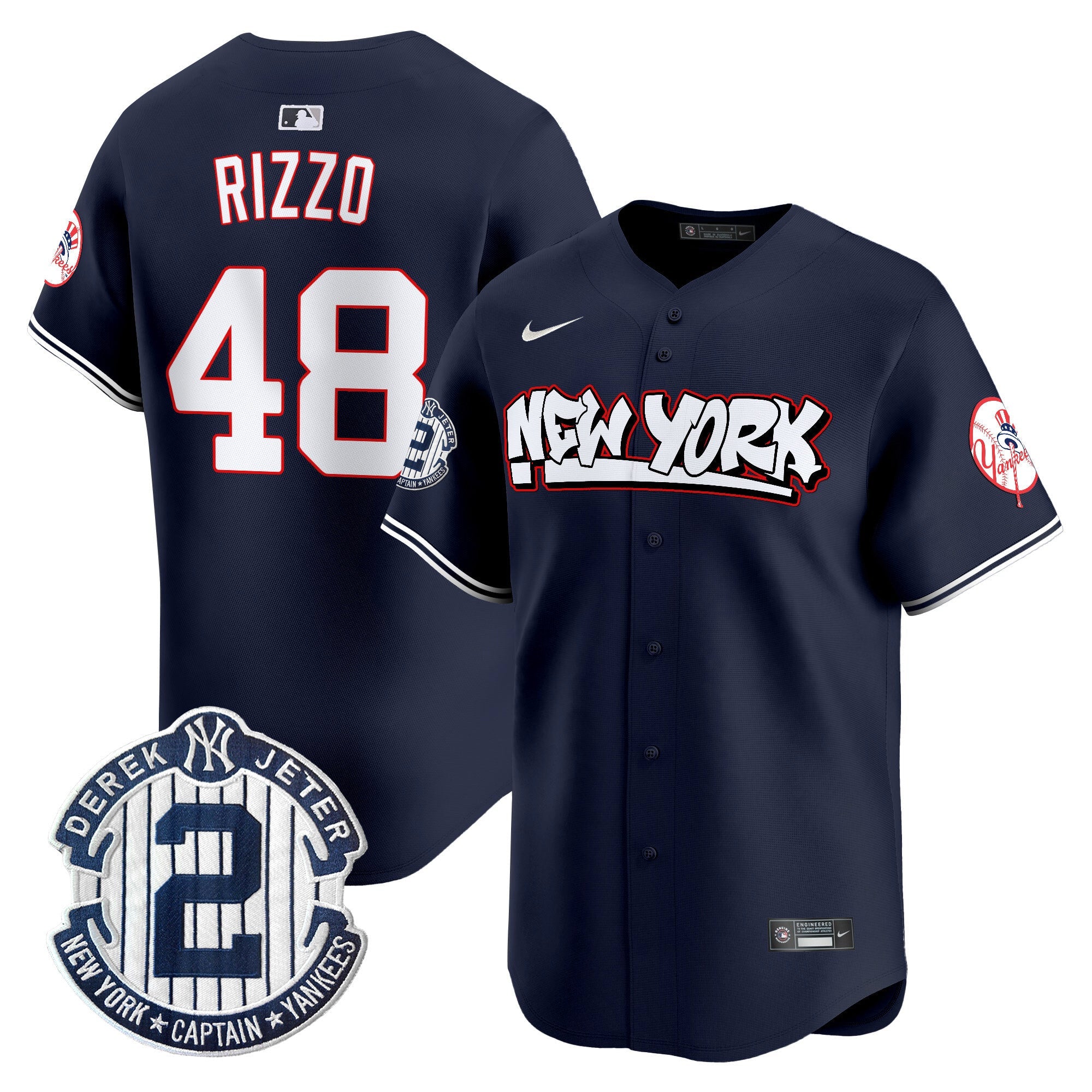 Men’s New York Graffiti Vapor Premier Limited Jersey V2