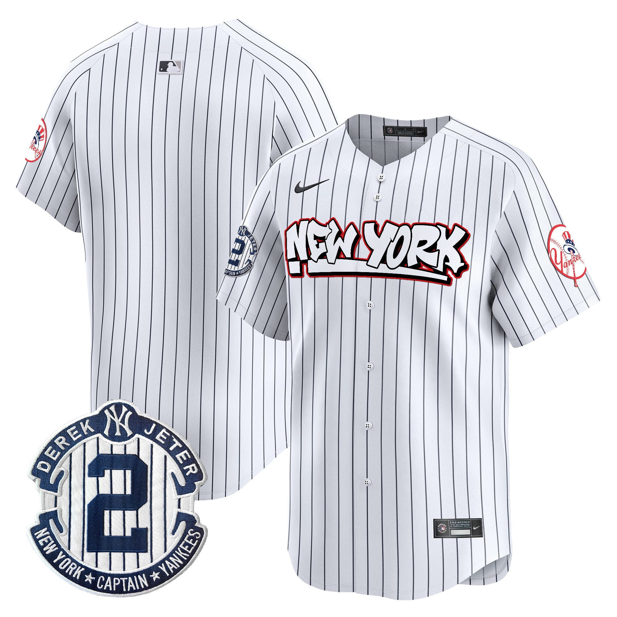 Men’s New York Graffiti Vapor Premier Limited Jersey V2