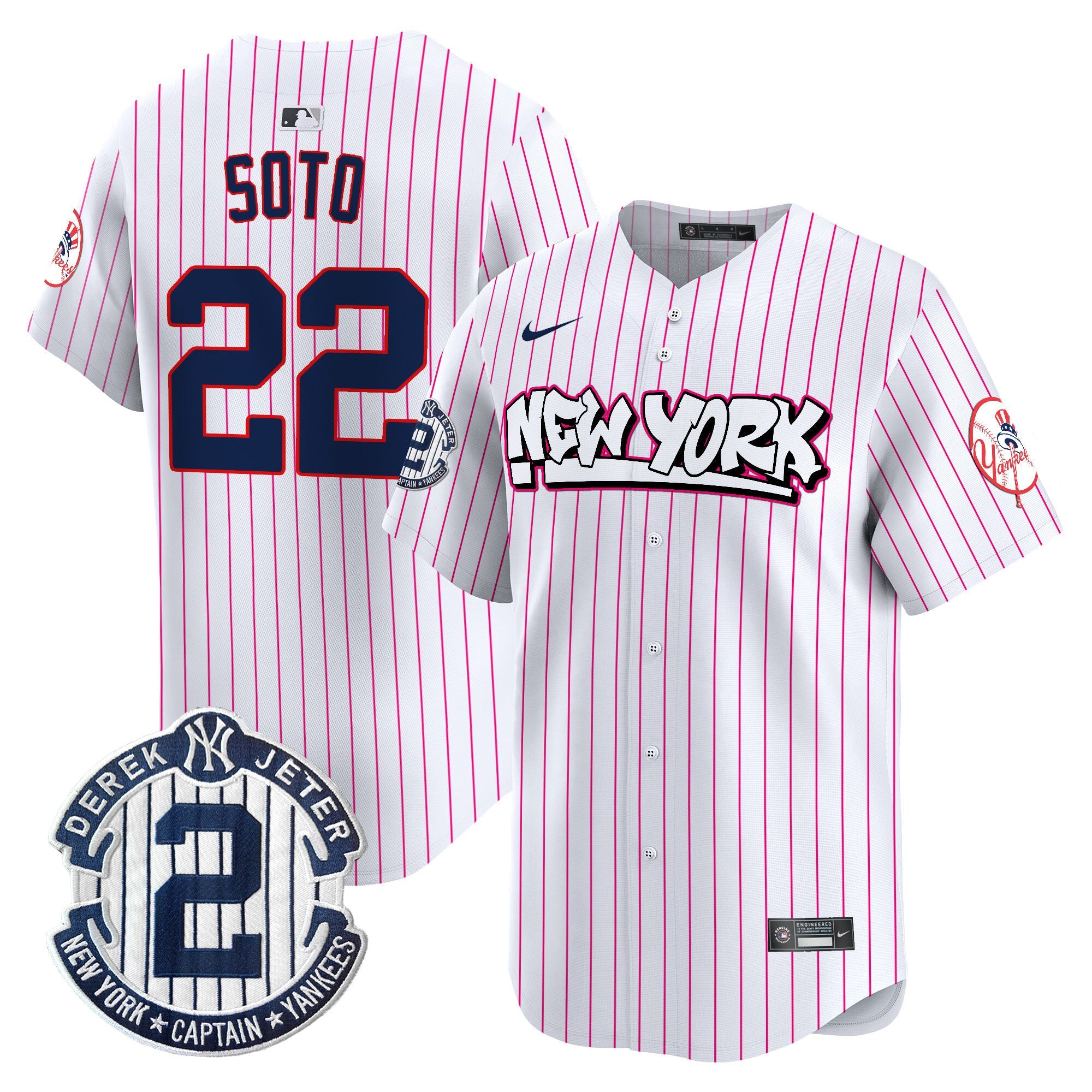 Men’s New York Graffiti Vapor Premier Limited Jersey V2