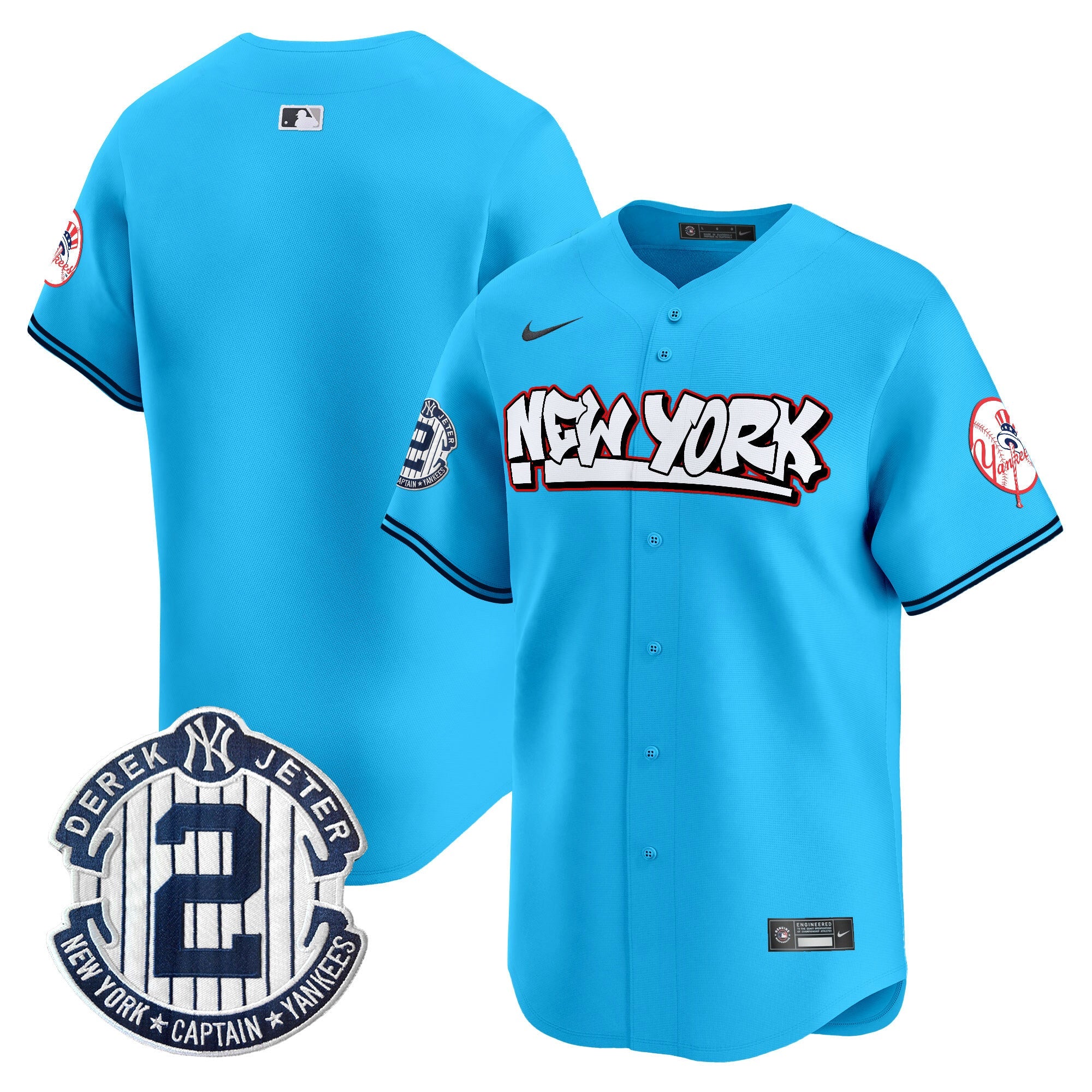 Men’s New York Graffiti Vapor Premier Limited Jersey V2