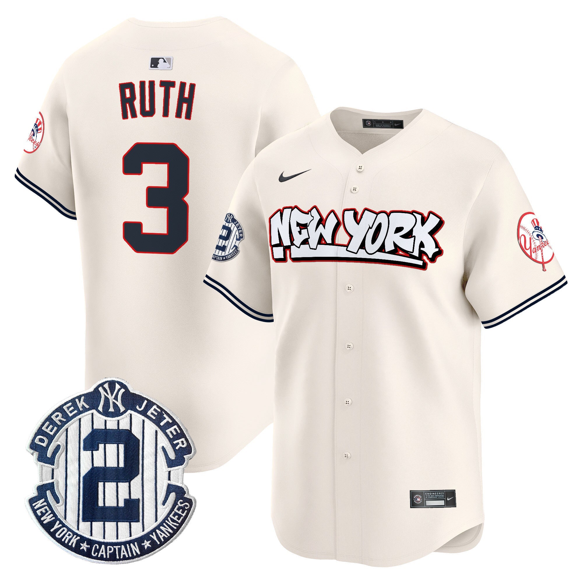 Men’s New York Graffiti Vapor Premier Limited Jersey V2