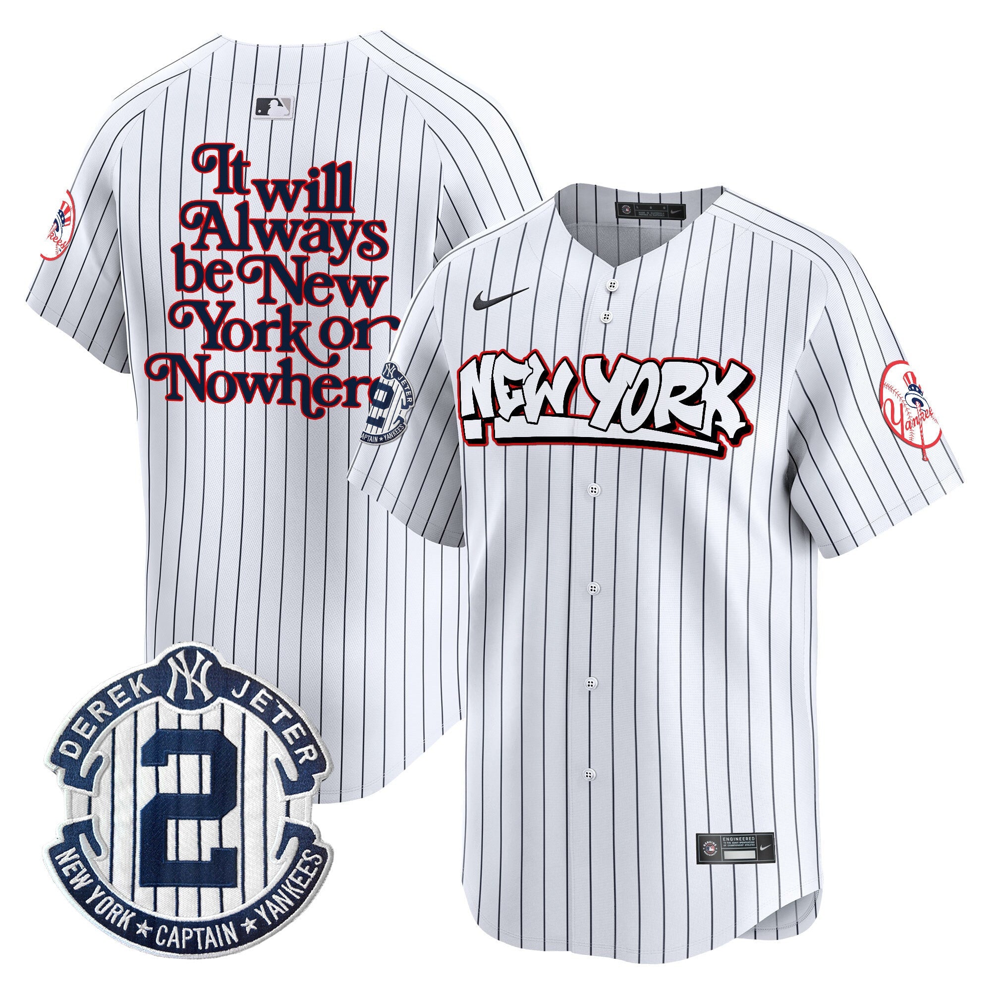 Men’s New York Graffiti Vapor Premier Limited Jersey V2