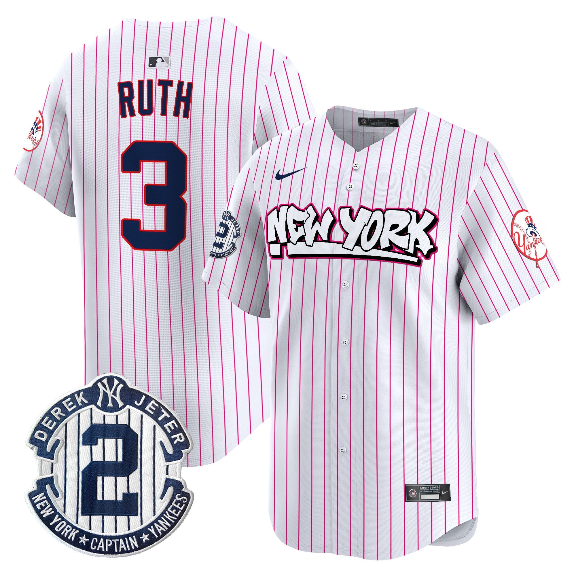 Men’s New York Graffiti Vapor Premier Limited Jersey V2