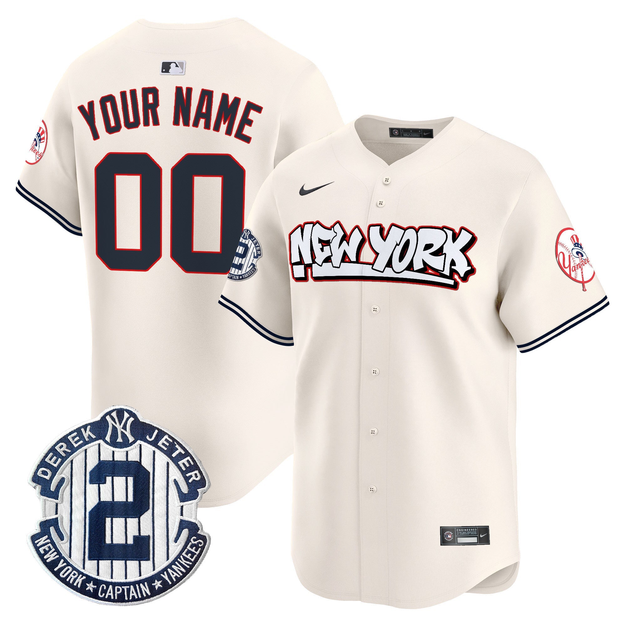 New York Graffiti Vapor Premier Limited Custom Jersey V2