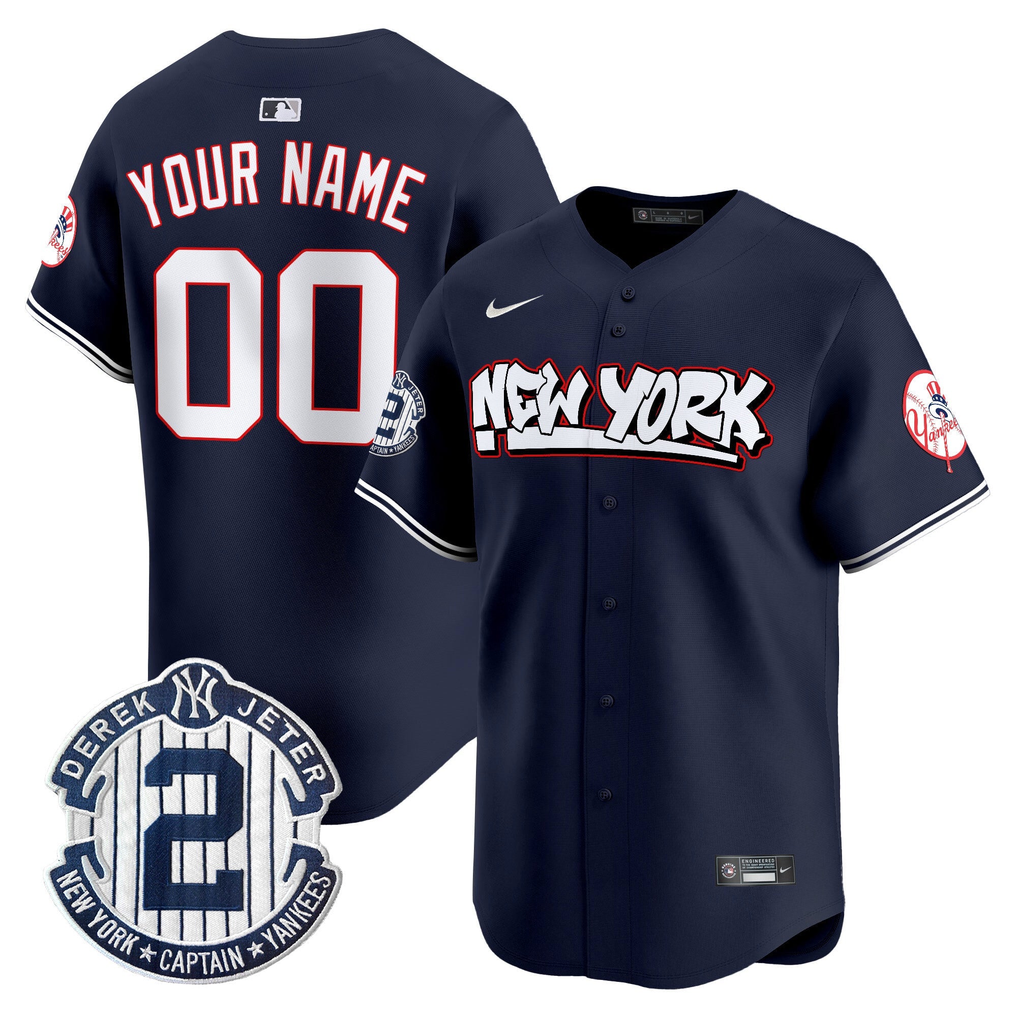 New York Graffiti Vapor Premier Limited Custom Jersey V2