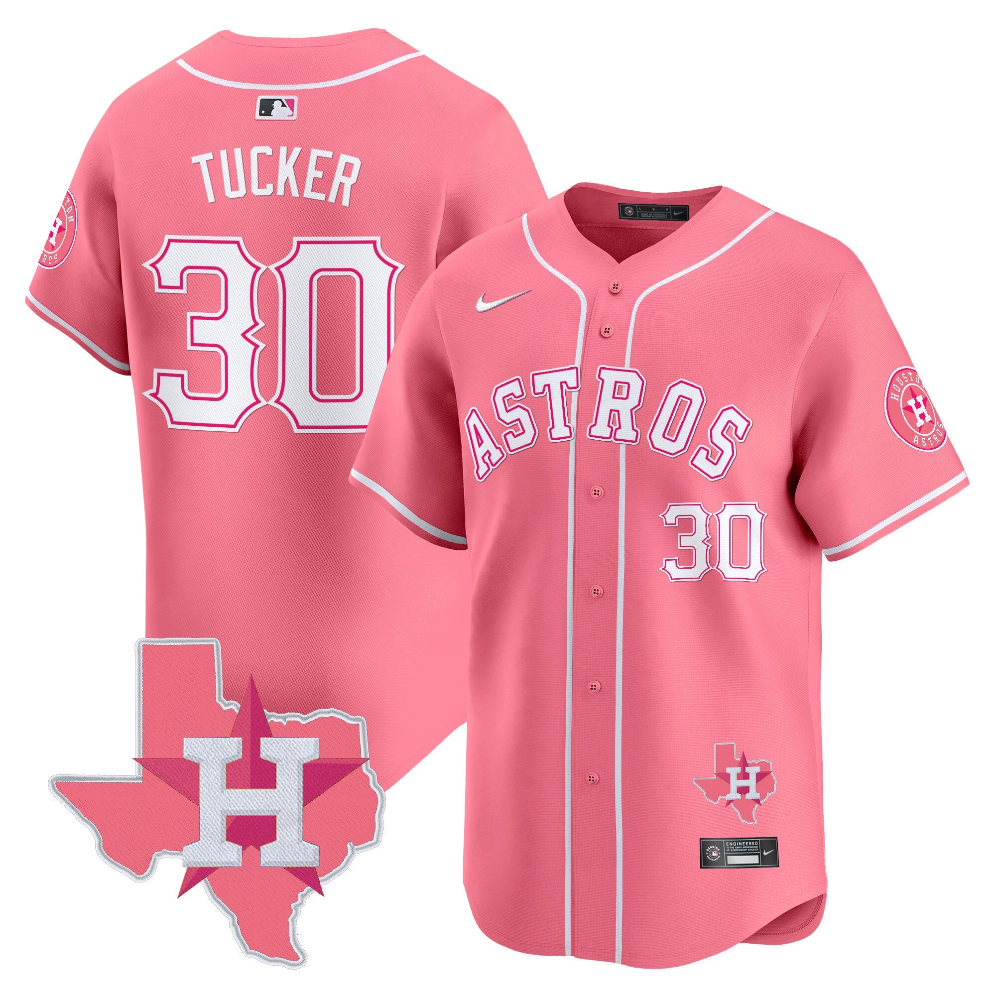 Unisex Bubblegum Pink Vapor Premier Limited Jersey V2