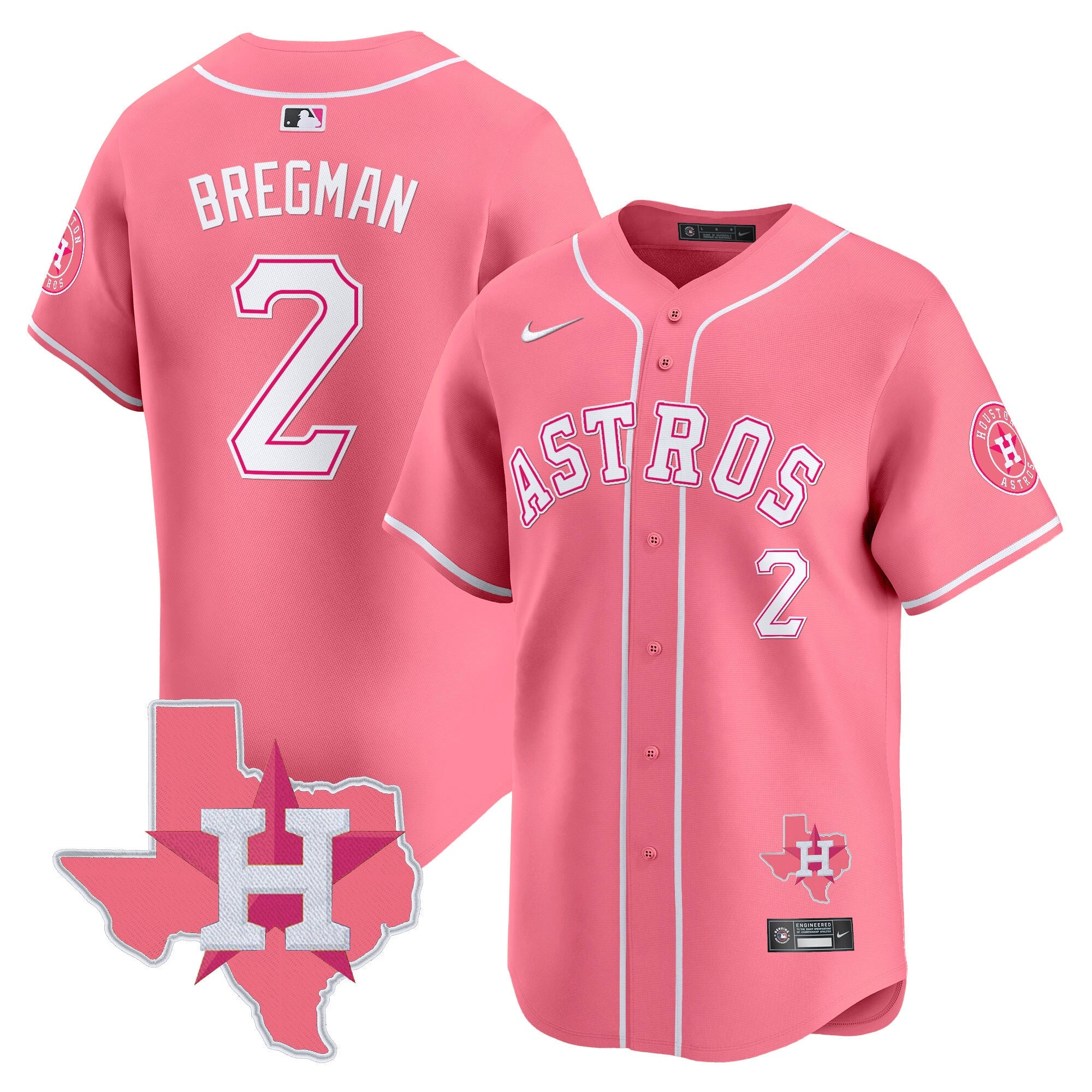 Unisex Bubblegum Pink Vapor Premier Limited Jersey V2