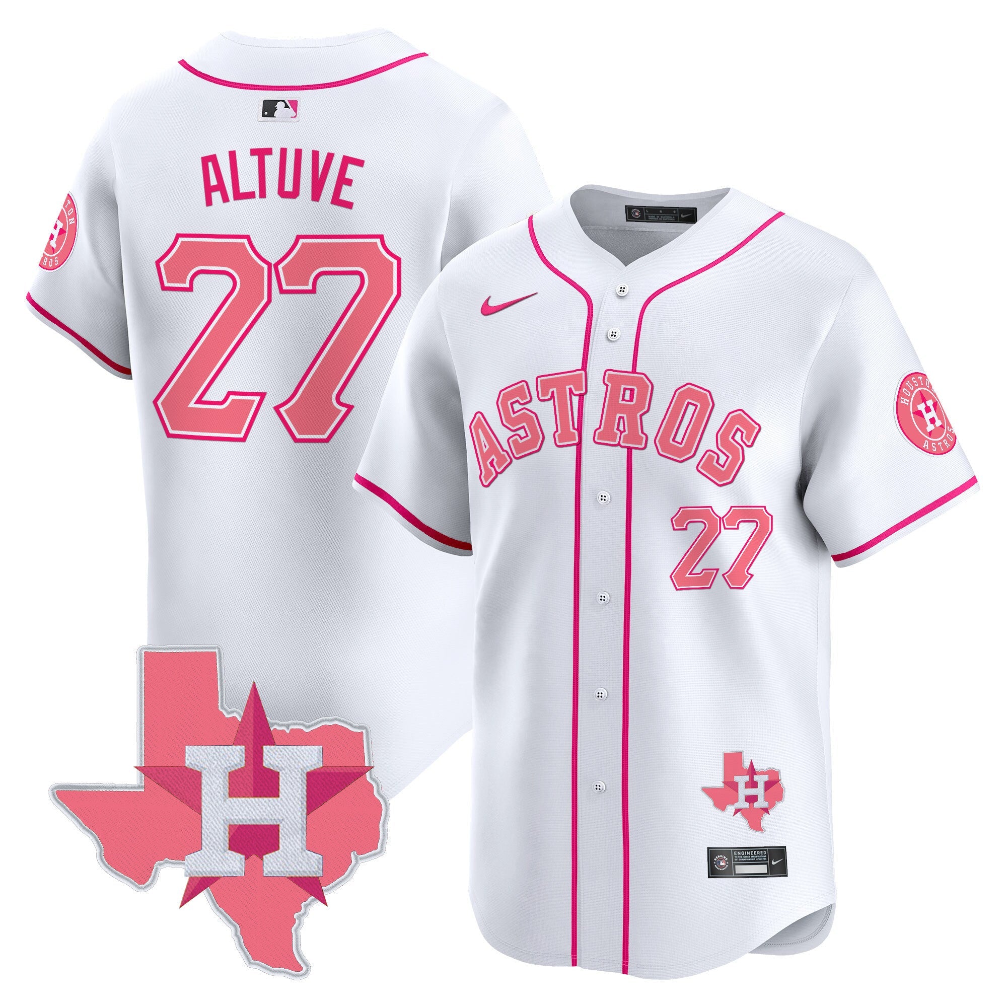Unisex Bubblegum Pink Vapor Premier Limited Jersey V2