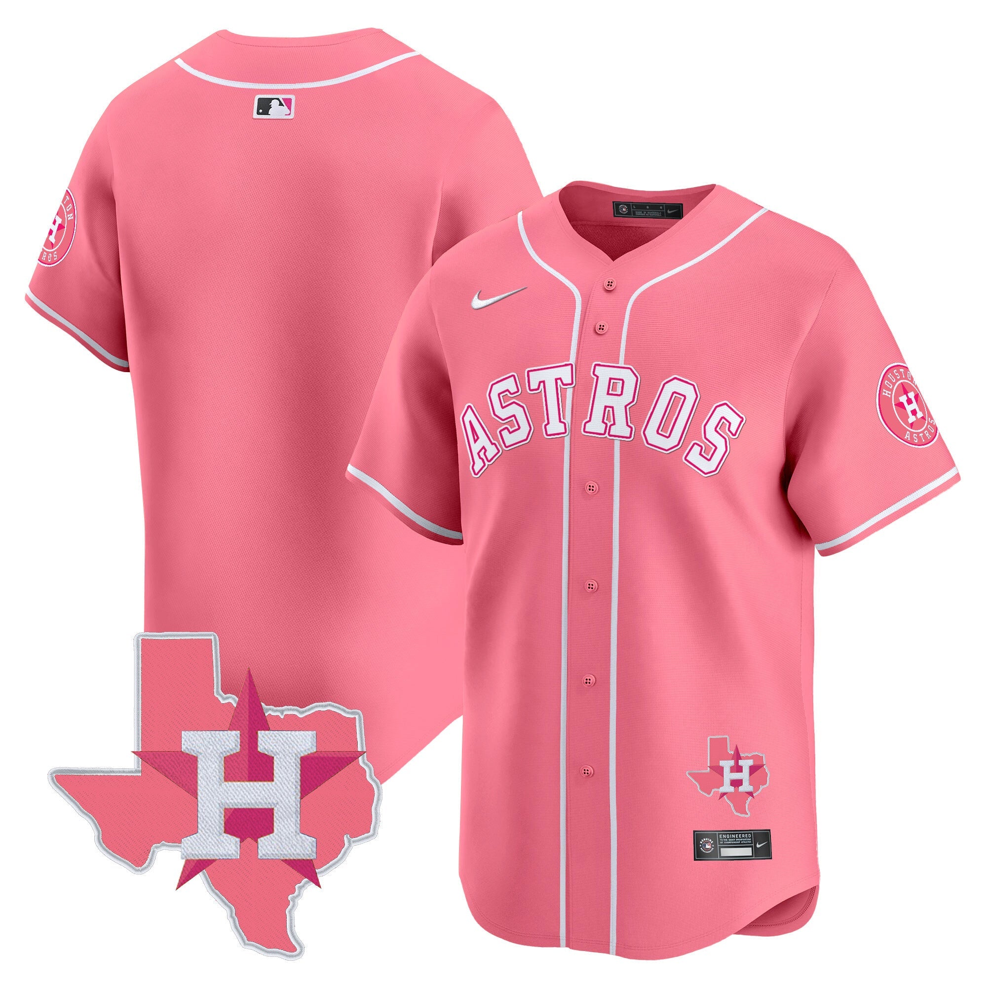 Unisex Bubblegum Pink Vapor Premier Limited Jersey V2