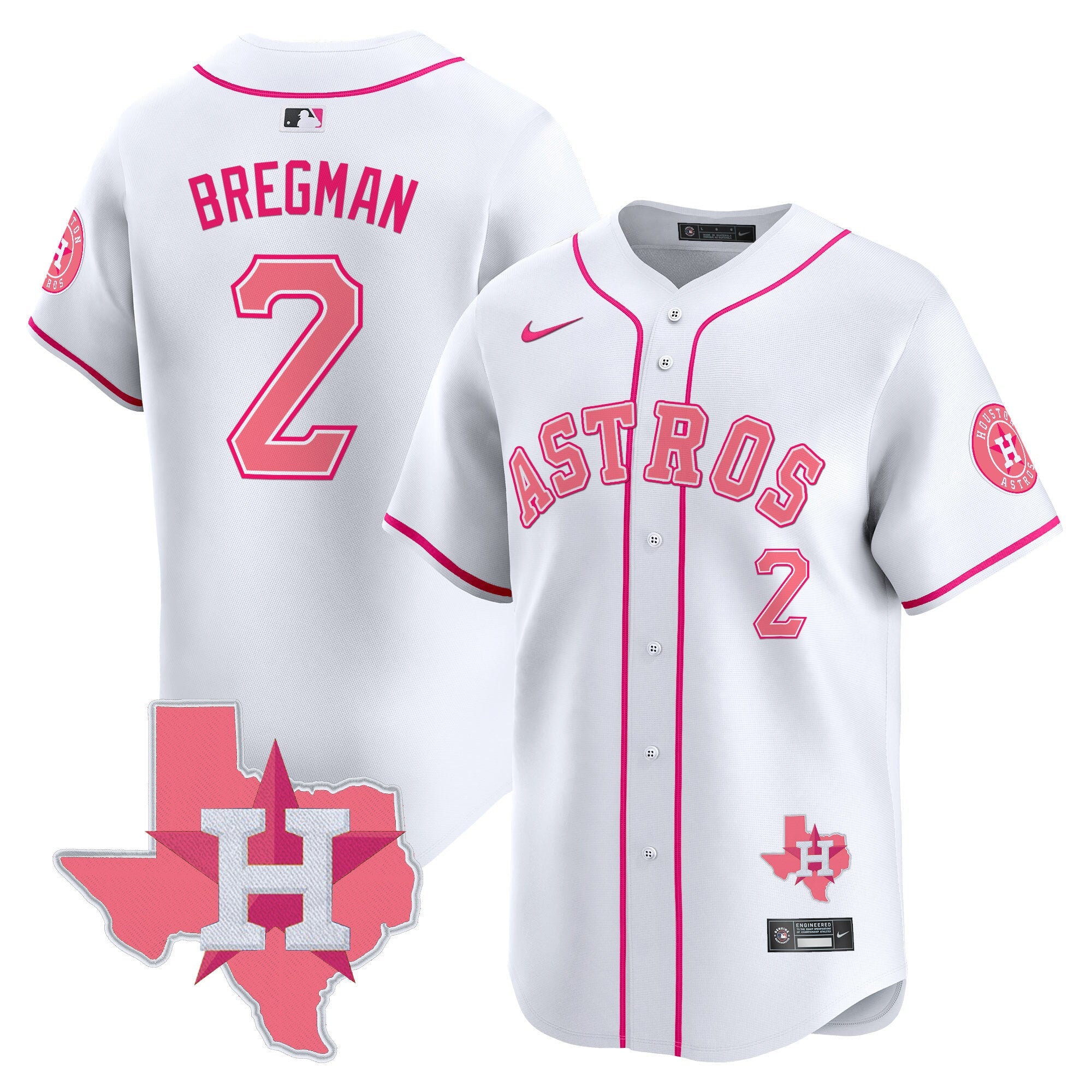Unisex Bubblegum Pink Vapor Premier Limited Jersey V2