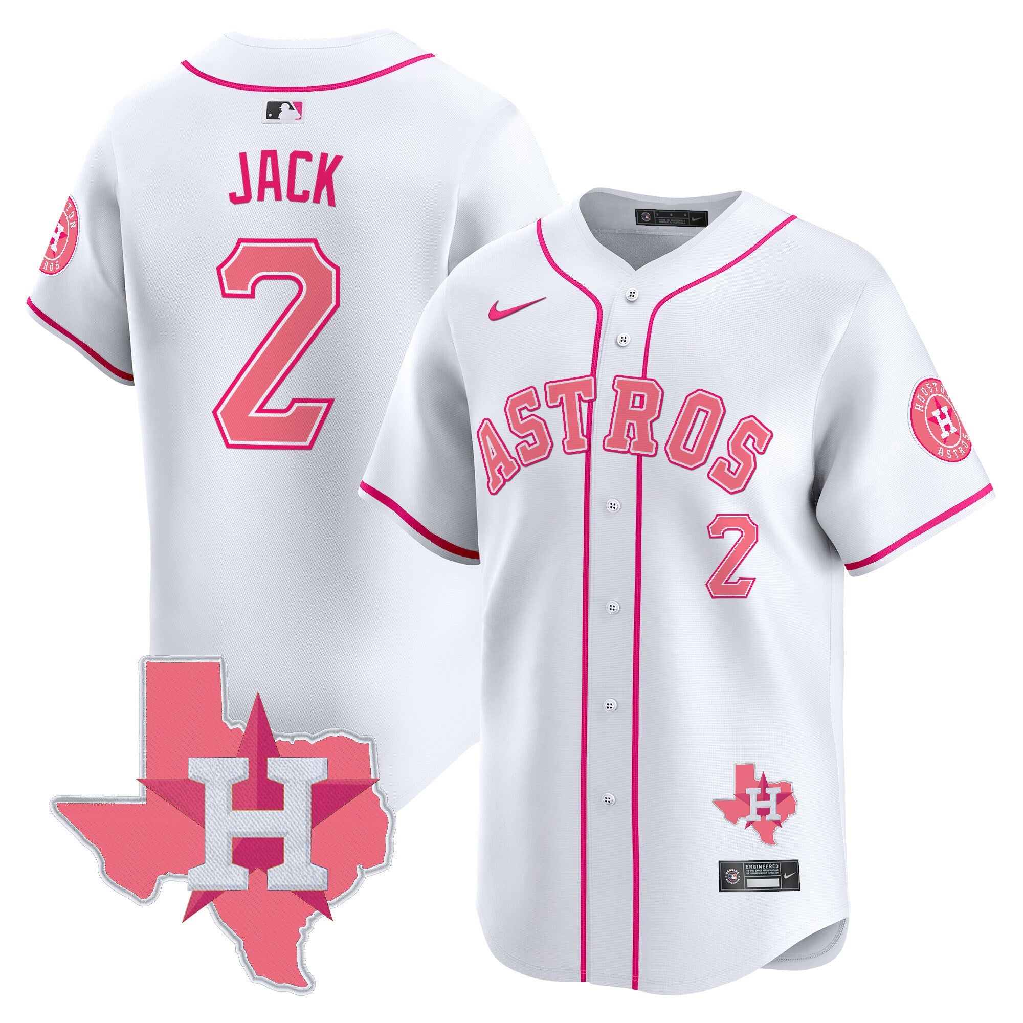 Unisex Bubblegum Pink Vapor Premier Limited Jersey V2