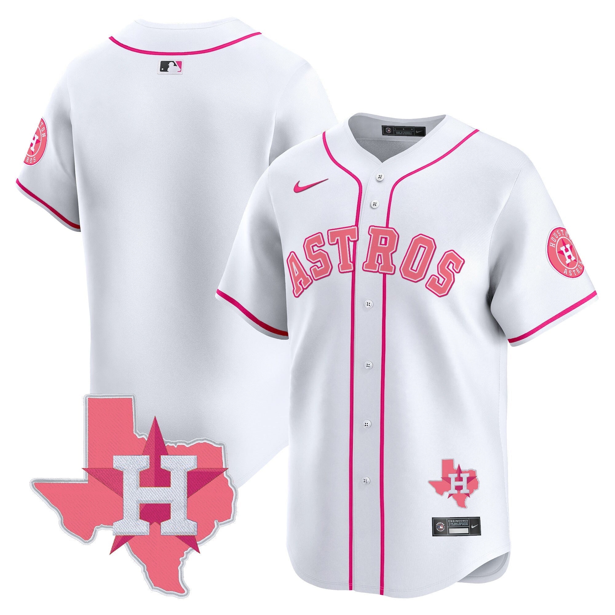 Unisex Bubblegum Pink Vapor Premier Limited Jersey V2