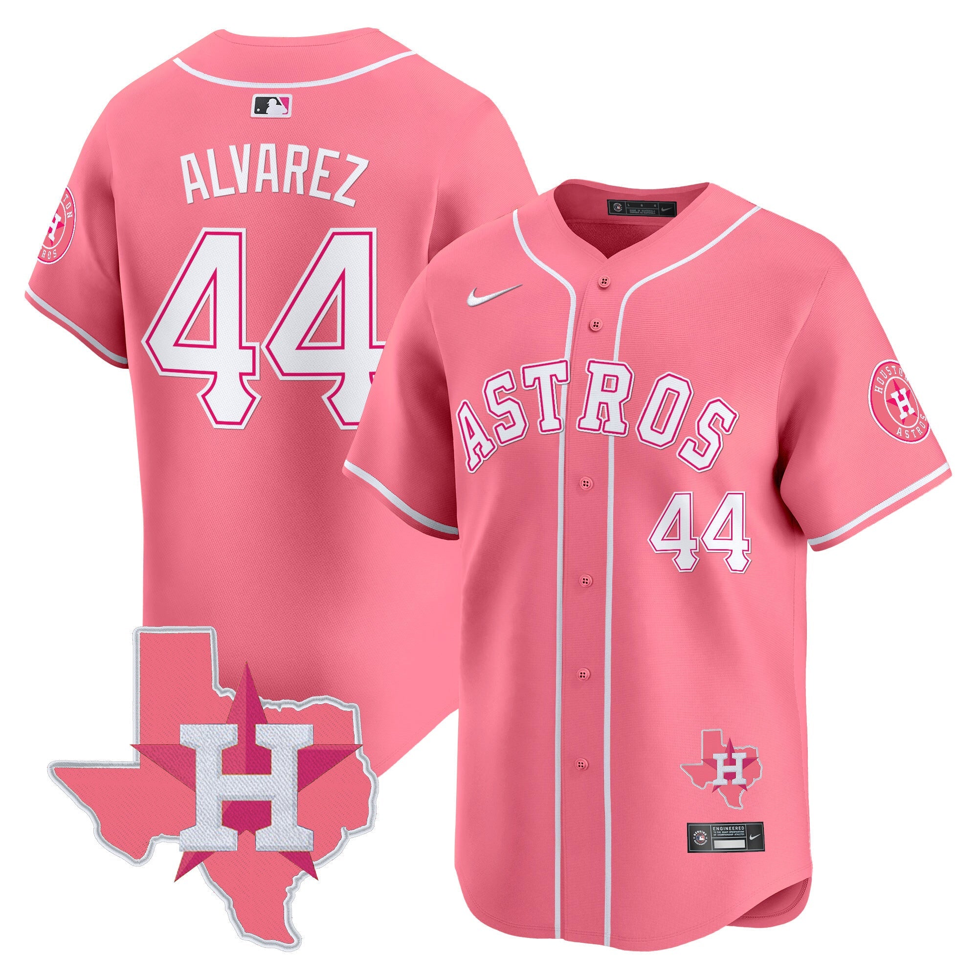 Unisex Bubblegum Pink Vapor Premier Limited Jersey V2