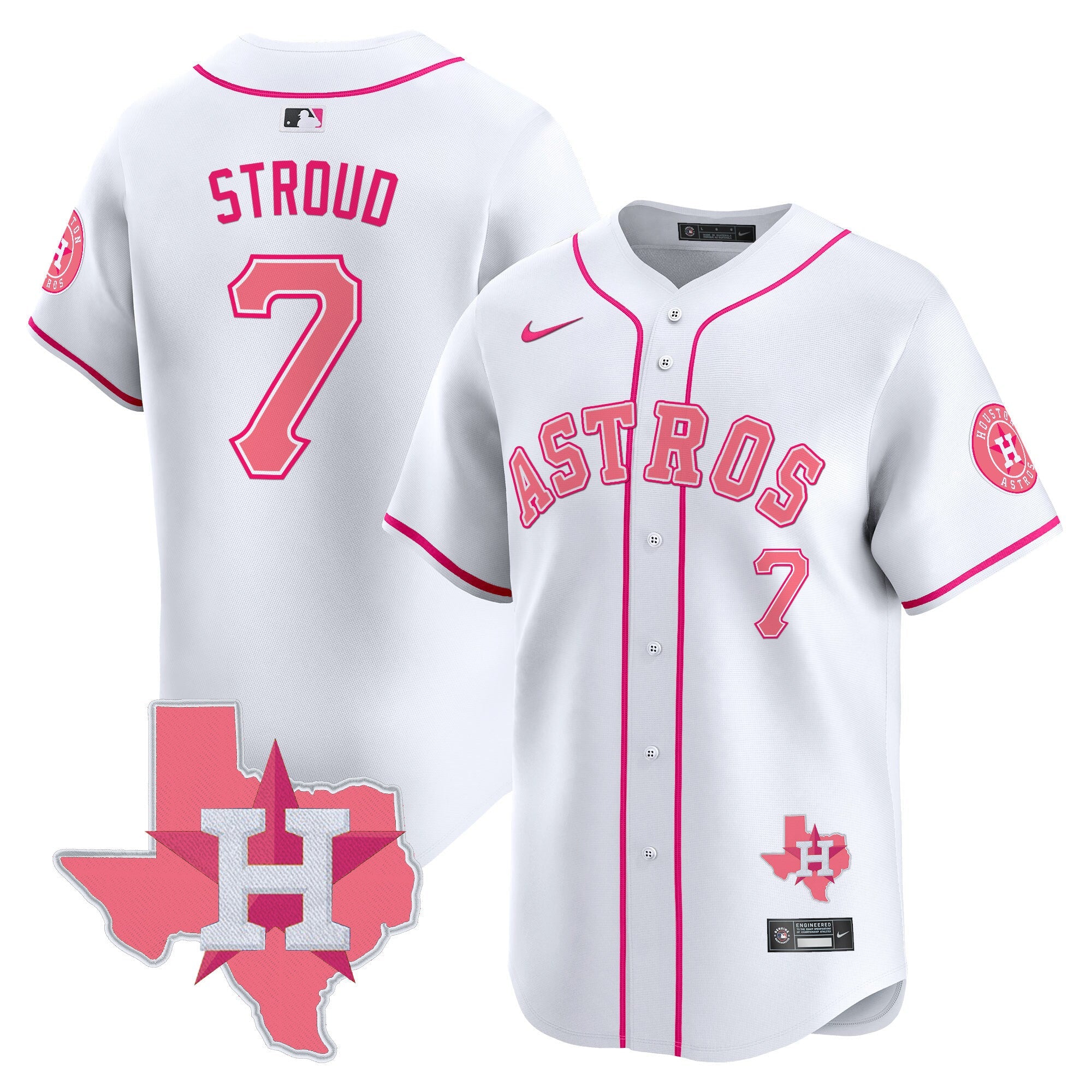Unisex Bubblegum Pink Vapor Premier Limited Jersey V2