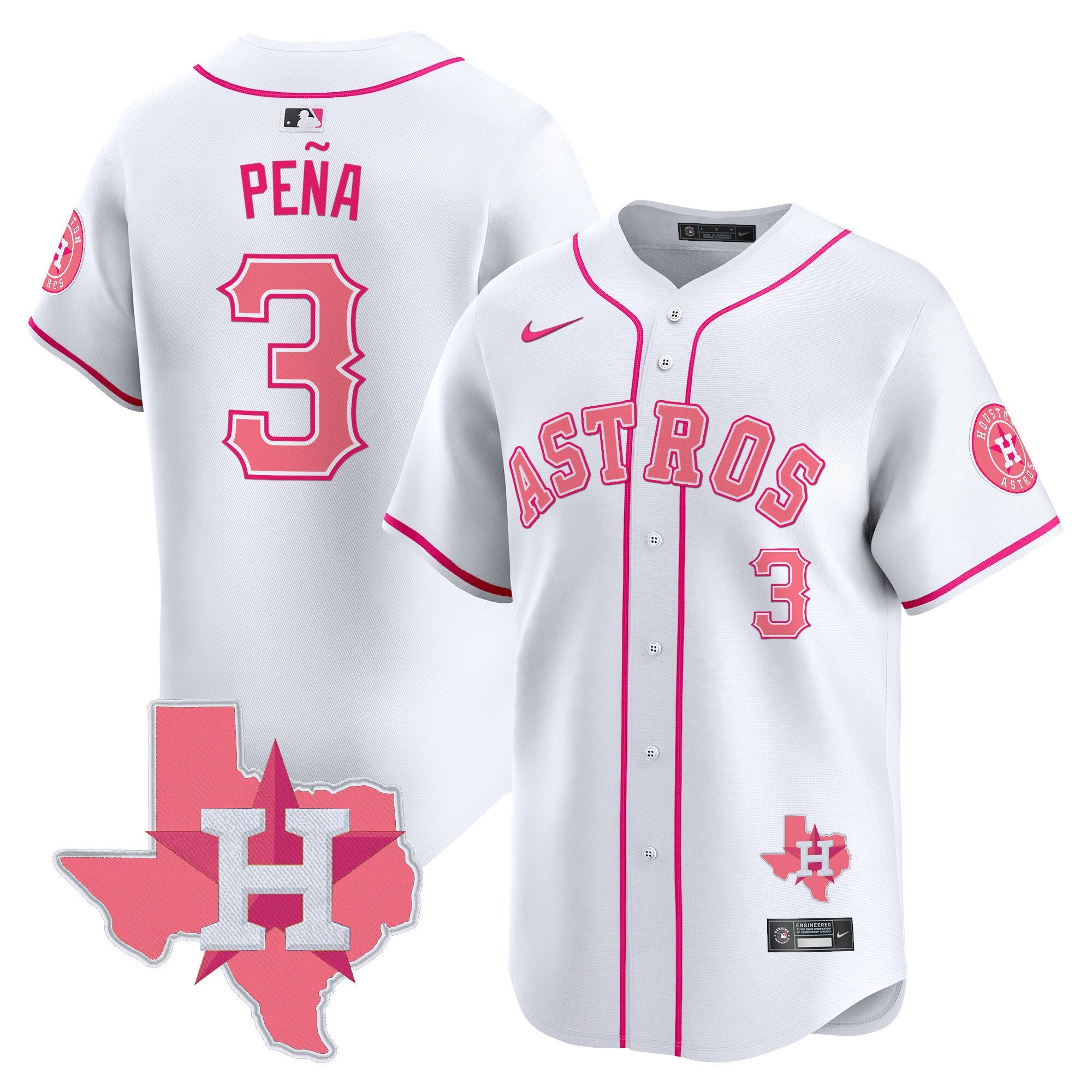 Unisex Bubblegum Pink Vapor Premier Limited Jersey V2
