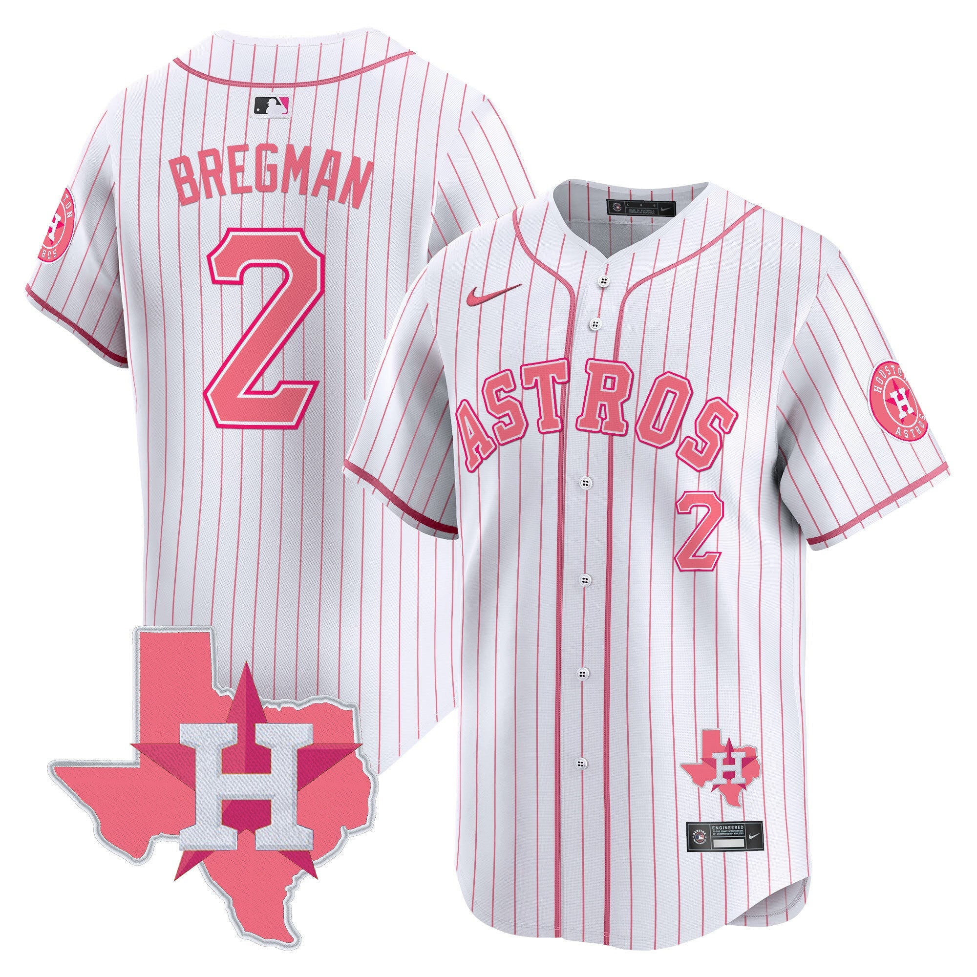 Unisex Bubblegum Pink Vapor Premier Limited Jersey V2