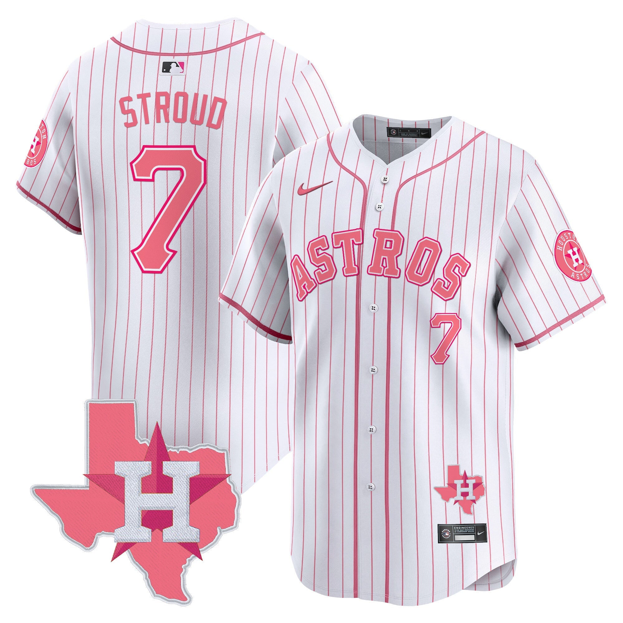 Unisex Bubblegum Pink Vapor Premier Limited Jersey V2