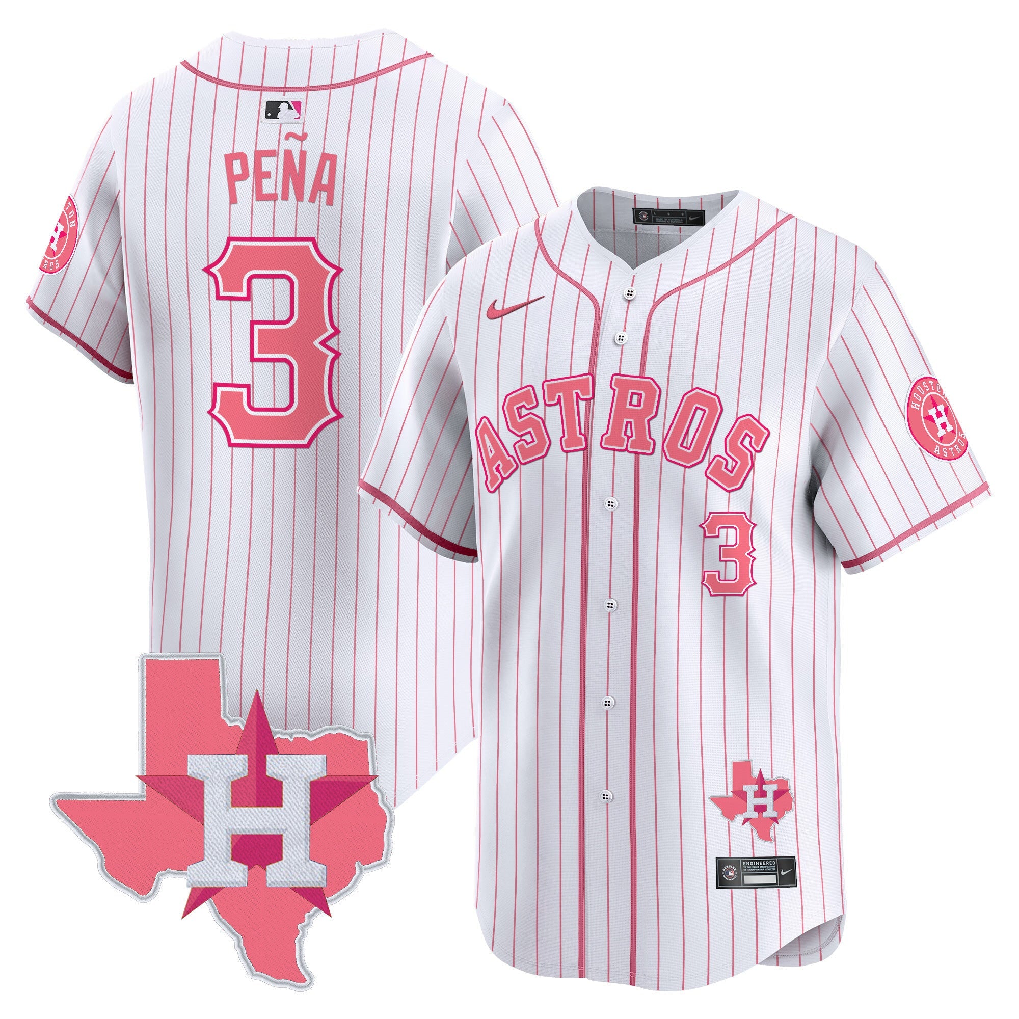 Unisex Bubblegum Pink Vapor Premier Limited Jersey V2