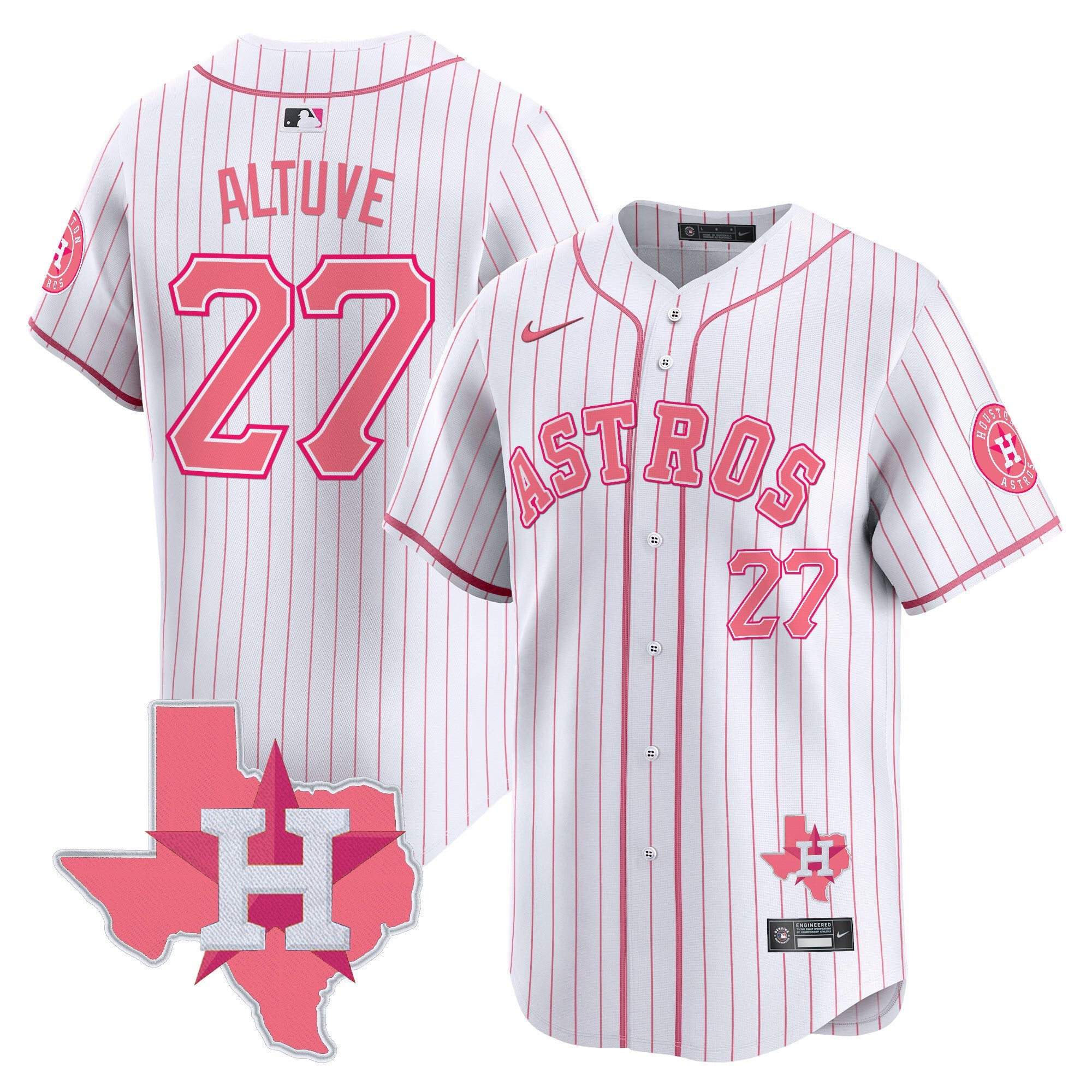 Unisex Bubblegum Pink Vapor Premier Limited Jersey V2