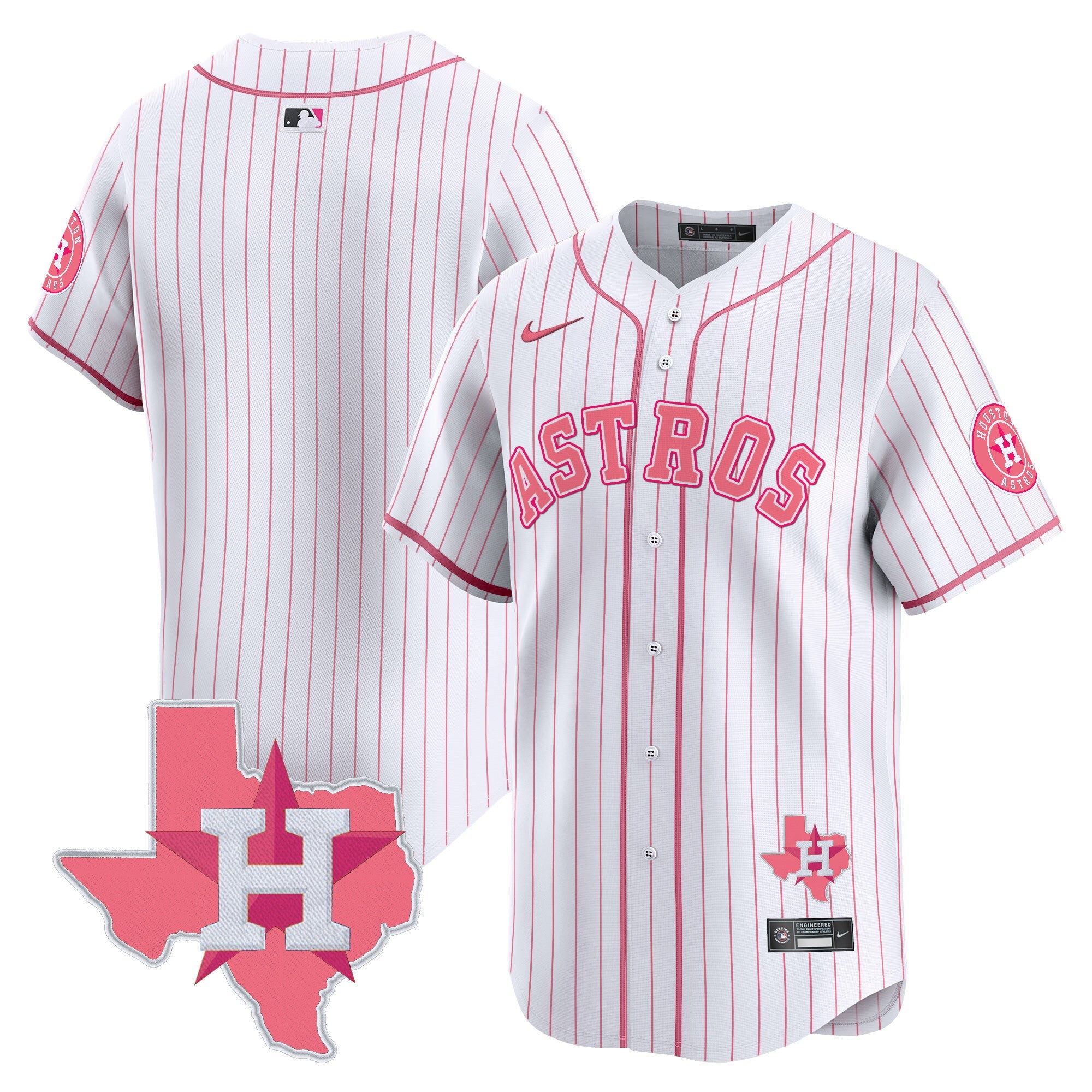 Unisex Bubblegum Pink Vapor Premier Limited Jersey V2