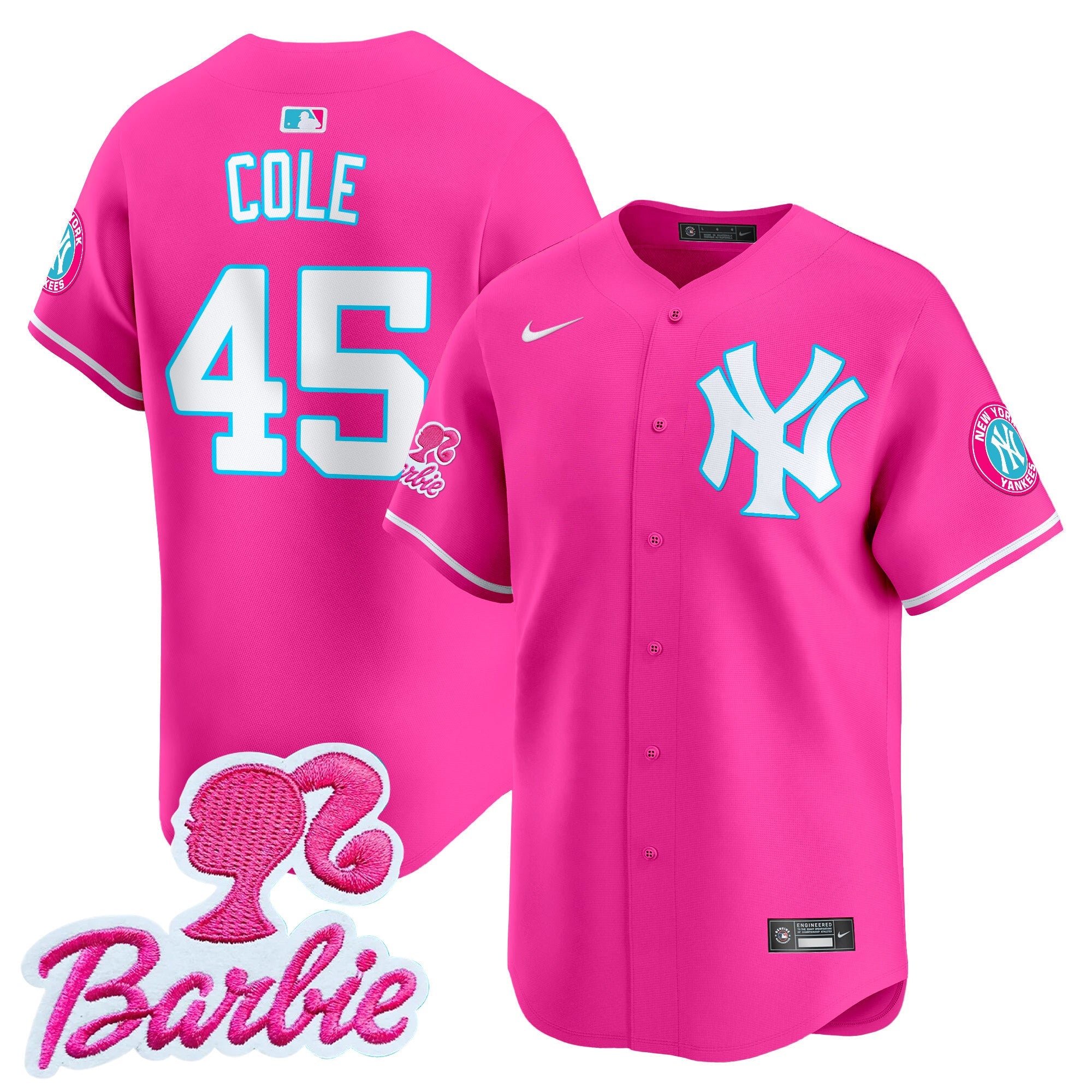 Unisex Barbie Patch Vapor Premier Limited Jersey