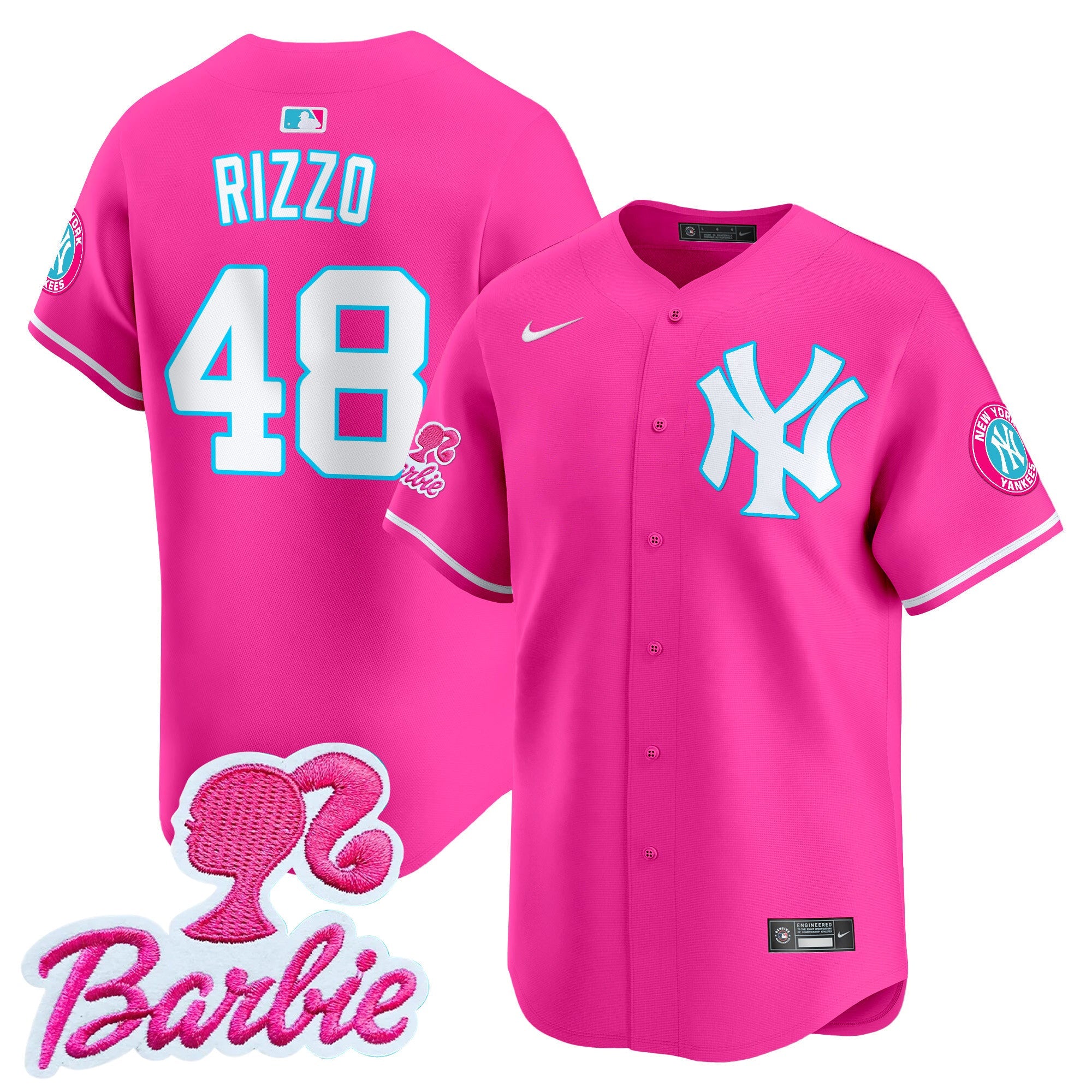 Unisex Barbie Patch Vapor Premier Limited Jersey