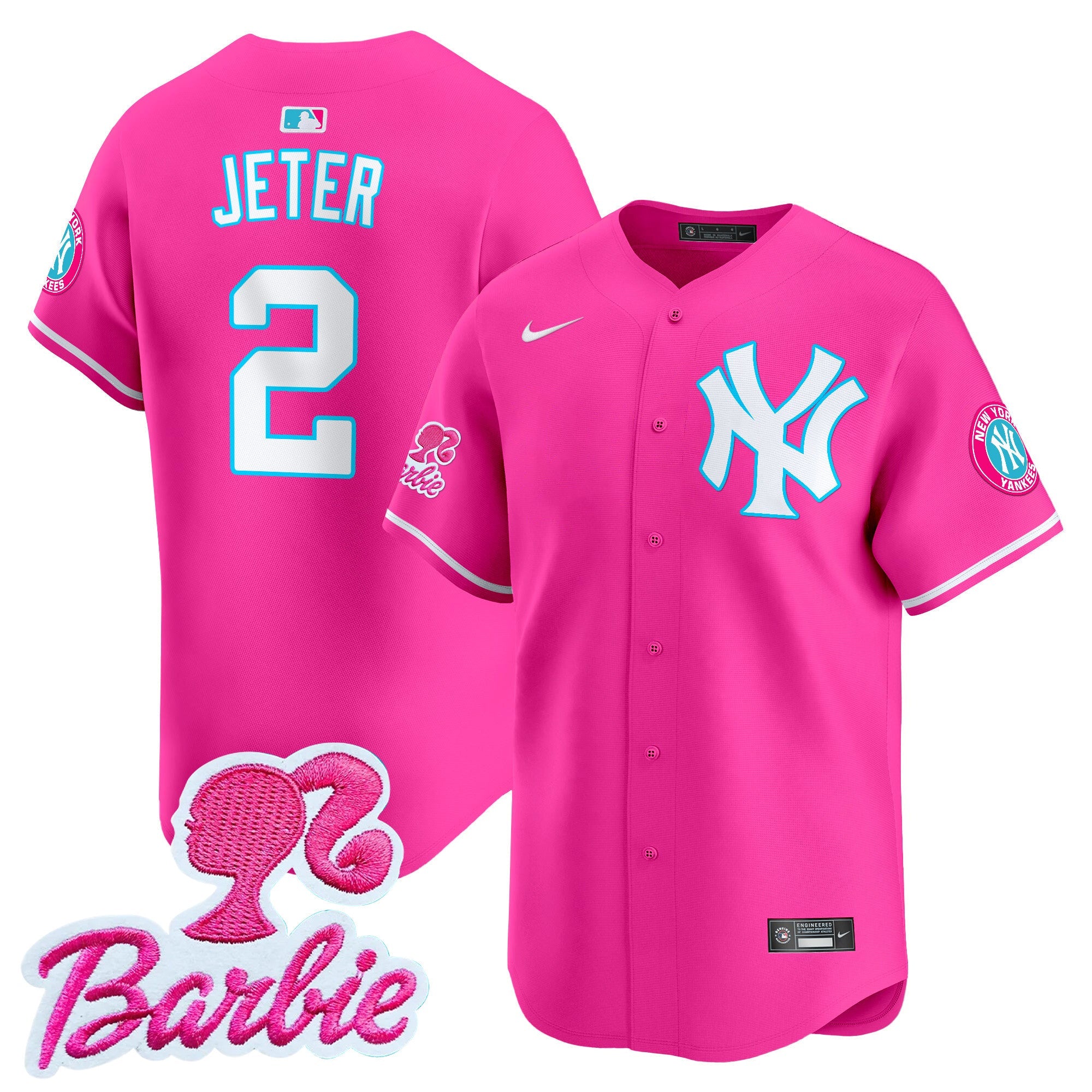 Unisex Barbie Patch Vapor Premier Limited Jersey