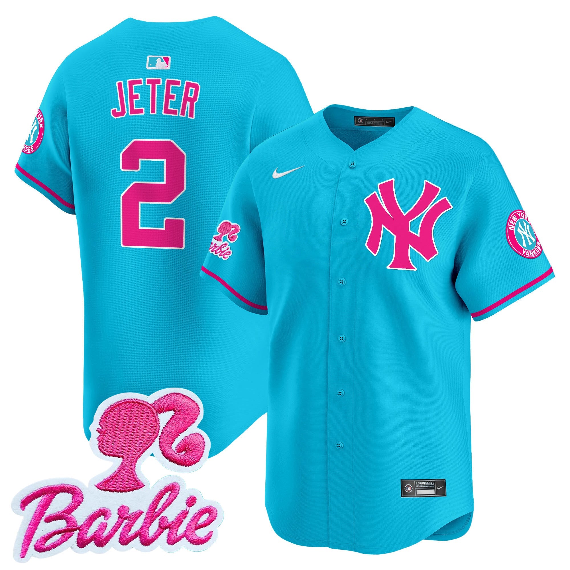 Unisex Barbie Patch Vapor Premier Limited Jersey